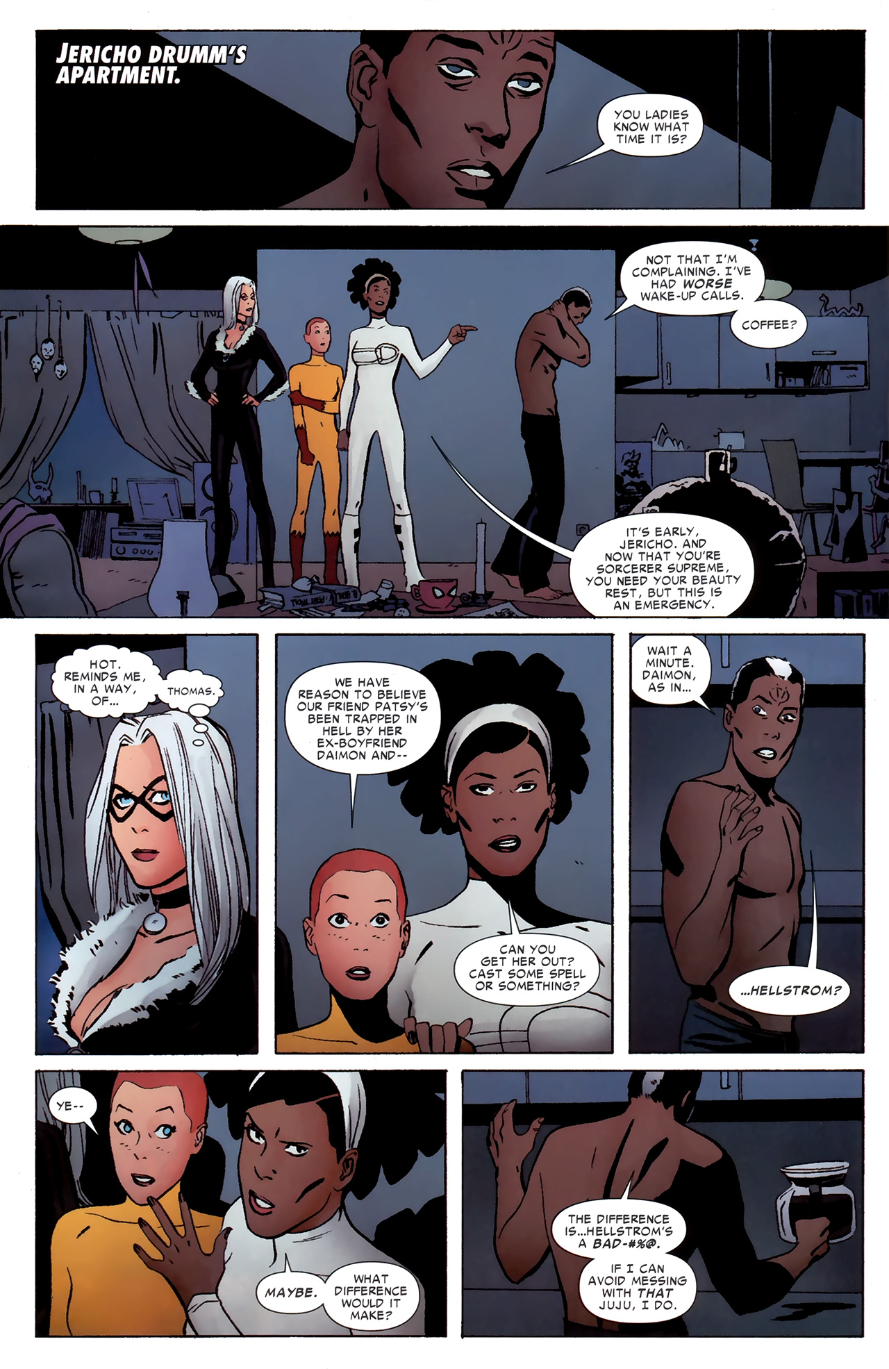 Read online Marvel Divas comic -  Issue #4 - 9