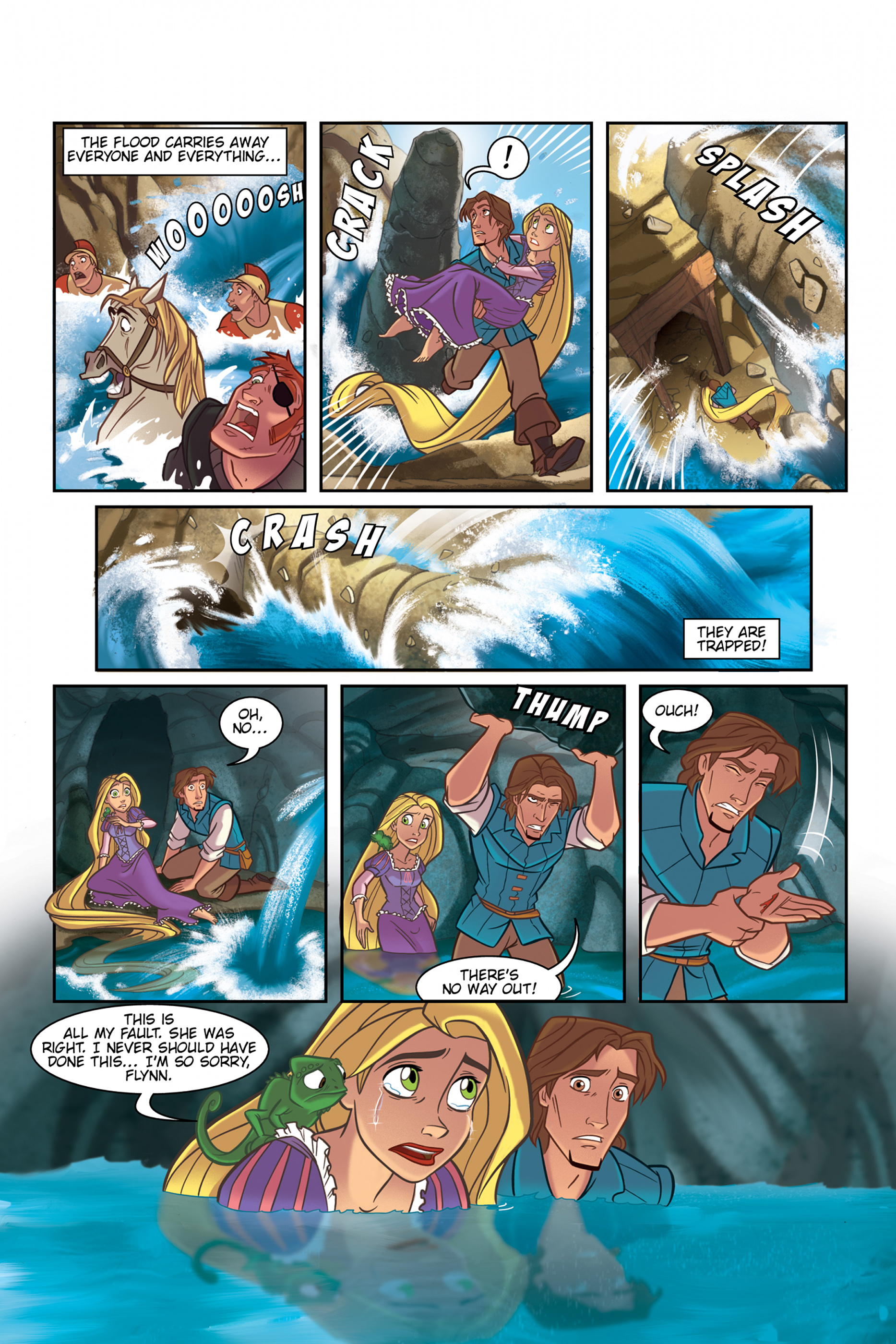 Read online Disney Tangled: The Story of the Movie in Comics comic -  Issue # Full - 33