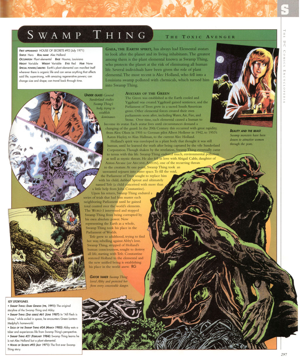 Read online The DC Comics Encyclopedia comic -  Issue # TPB 1 - 298