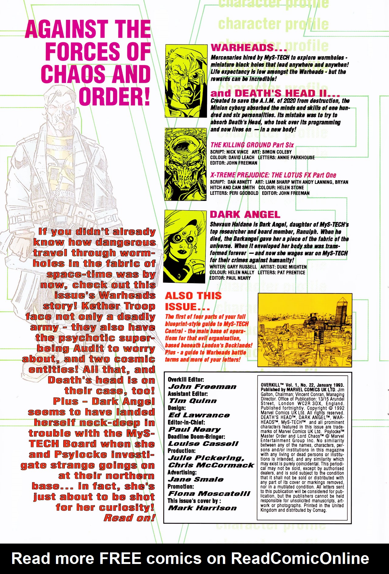 Read online Overkill comic -  Issue #22 - 2