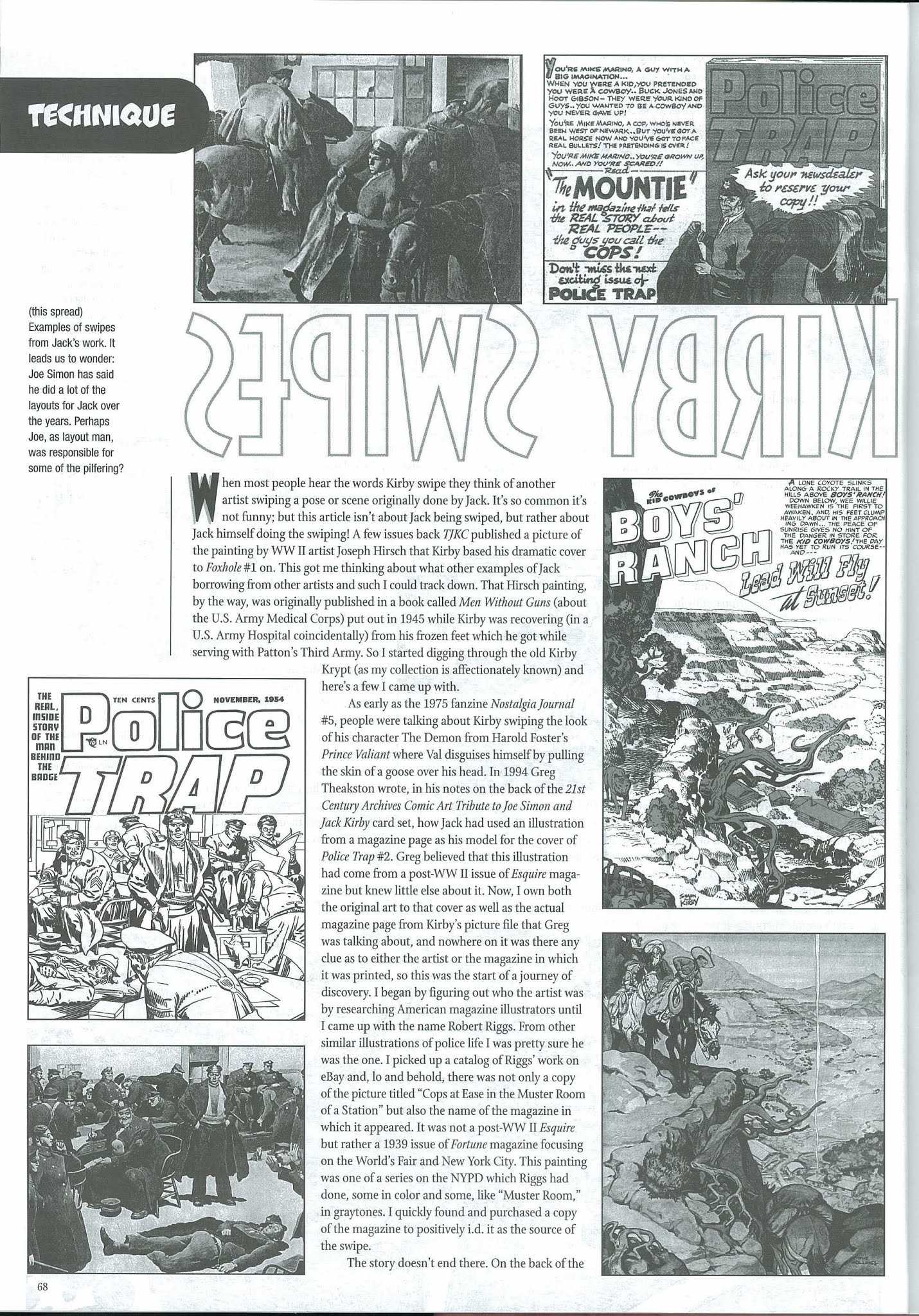 Read online The Jack Kirby Collector comic -  Issue #38 - 71
