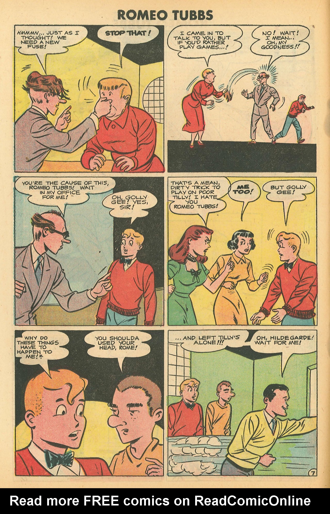 Read online Romeo Tubbs comic -  Issue #28 - 16
