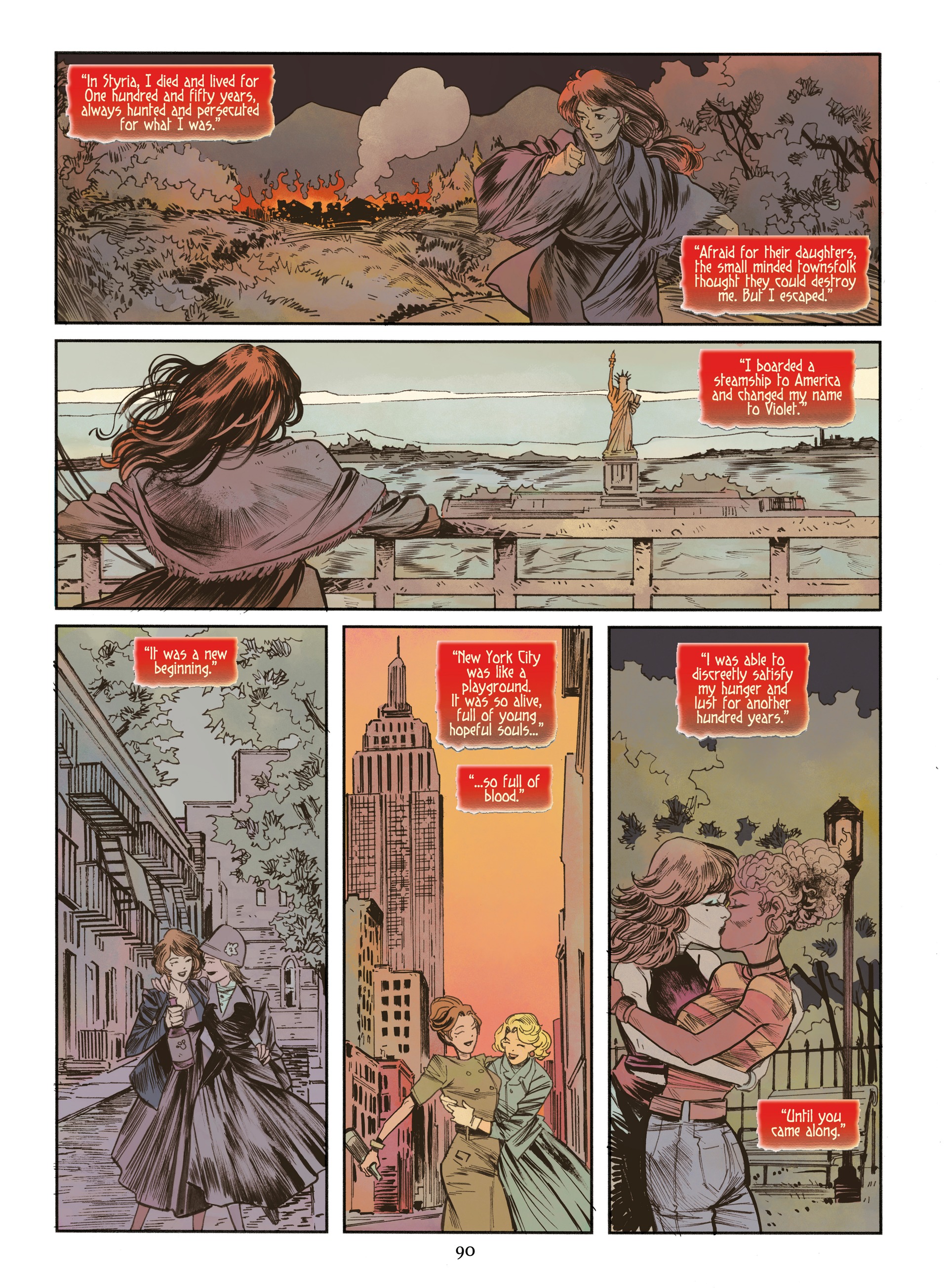 Read online Carmilla: The First Vampire comic -  Issue # TPB - 91