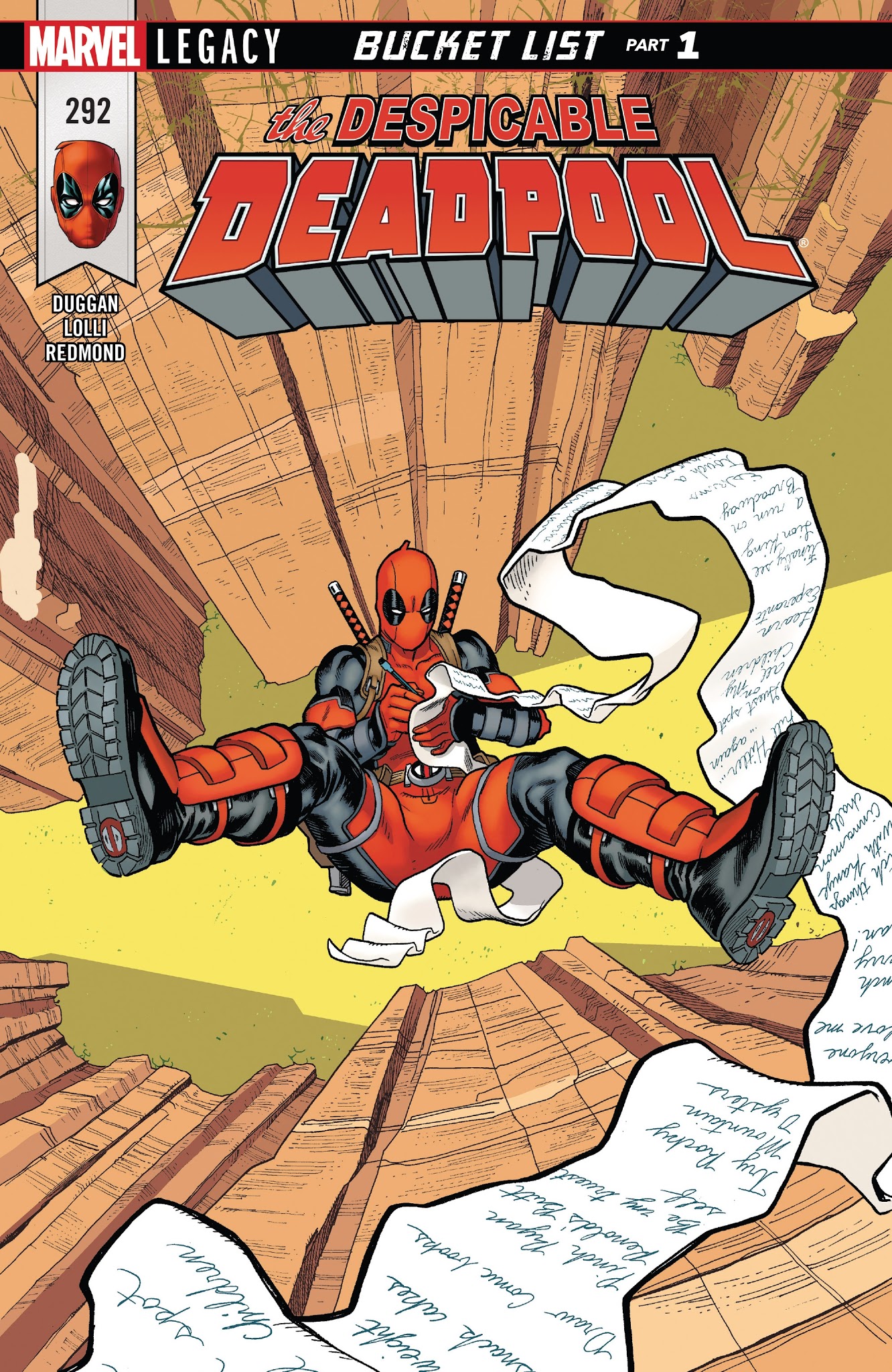 Read online Despicable Deadpool comic -  Issue #292 - 1