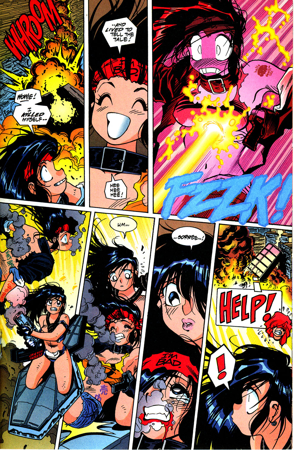 Read online Dirty Pair: Fatal But Not Serious comic -  Issue #5 - 18