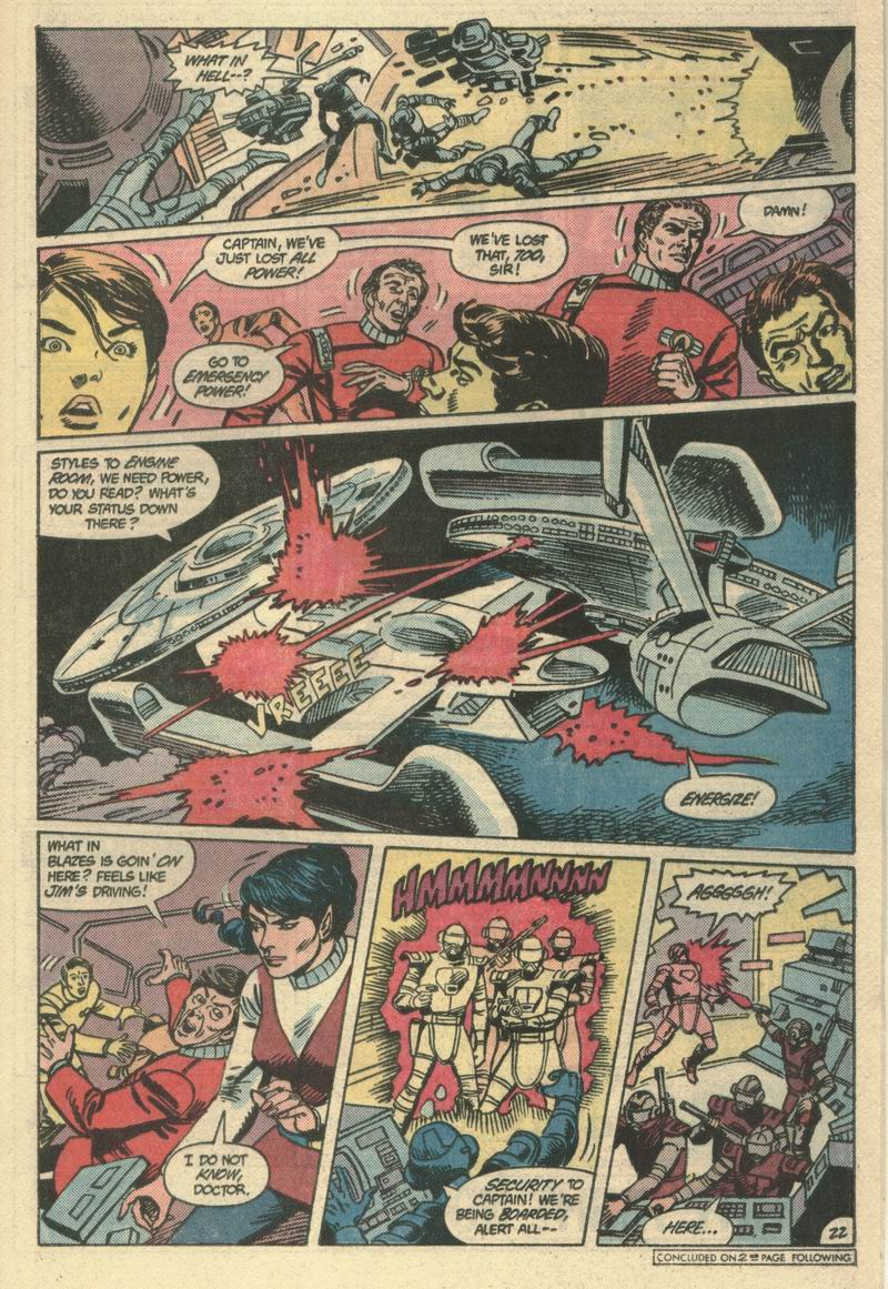 Read online Star Trek (1984) comic -  Issue #10 - 23