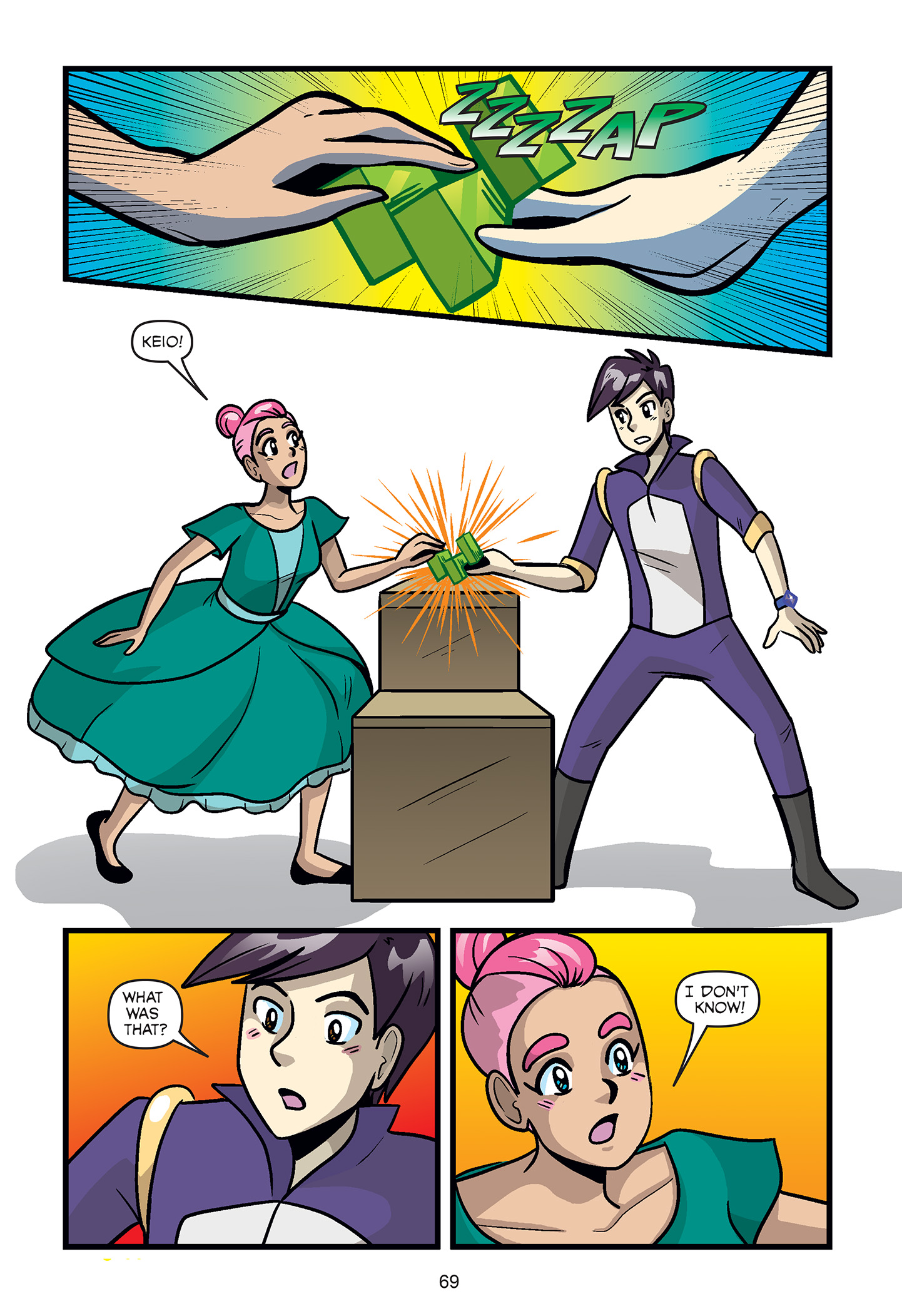 Read online Ana and the Cosmic Race comic -  Issue # TPB - 71