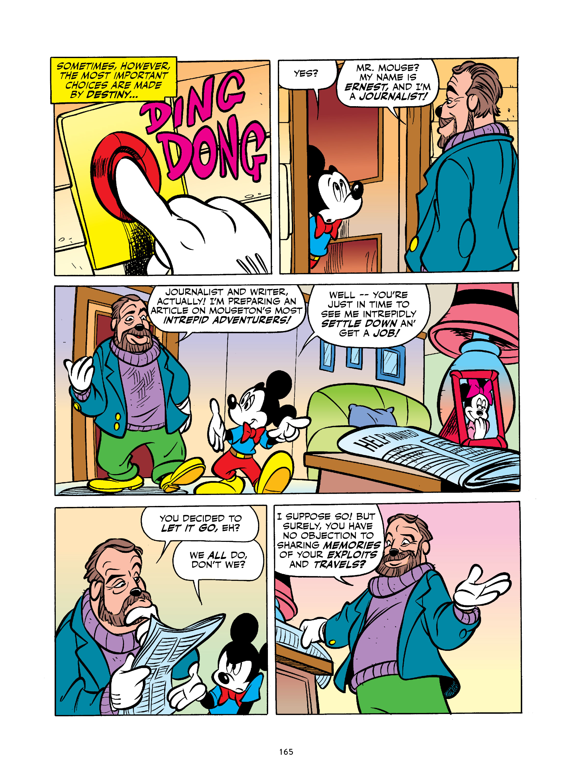 Read online Walt Disney's Mickey and Donald: "For Whom the Doorbell Tolls" and Other Tales Inspired by Hemingway comic -  Issue # TPB (Part 2) - 66