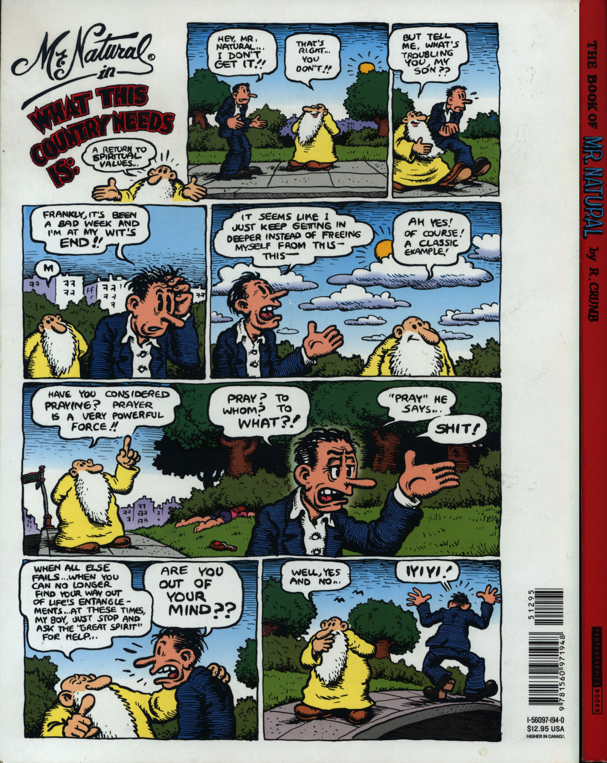 Read online Book of Mr. Natural comic -  Issue # TPB - 129