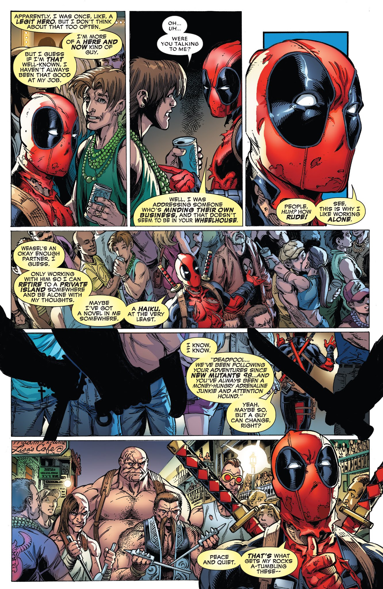 Read online Deadpool: Assassin comic -  Issue #3 - 5