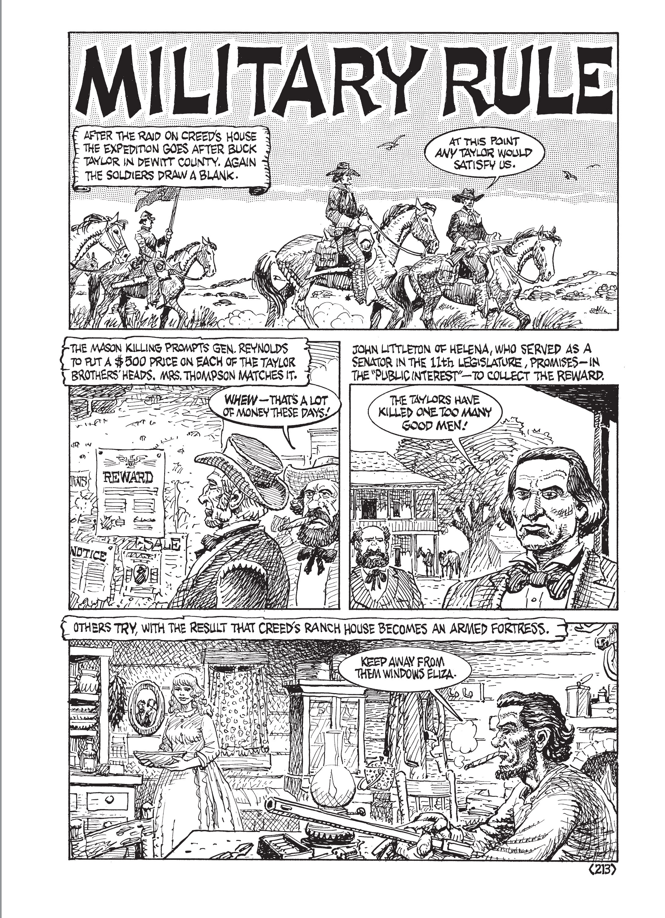 Read online Jack Jackson's American History: Los Tejanos and Lost Cause comic -  Issue # TPB (Part 3) - 11
