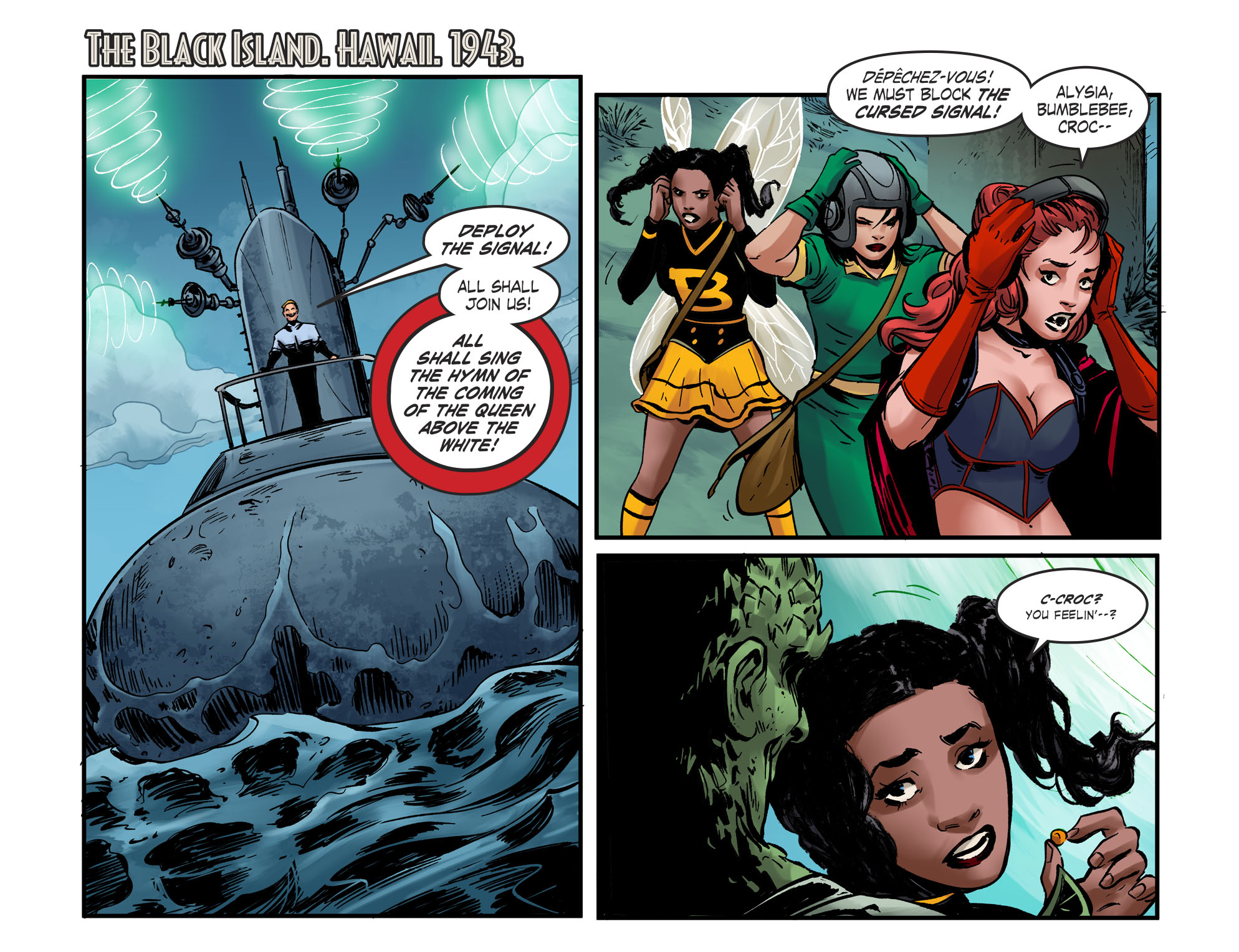 Read online Bombshells: United comic -  Issue #30 - 4