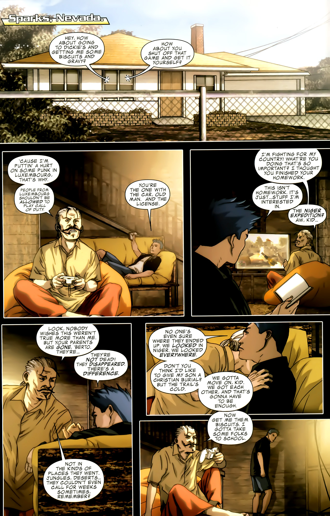 Read online Avengers: The Initiative Featuring Reptil comic -  Issue # Full - 6