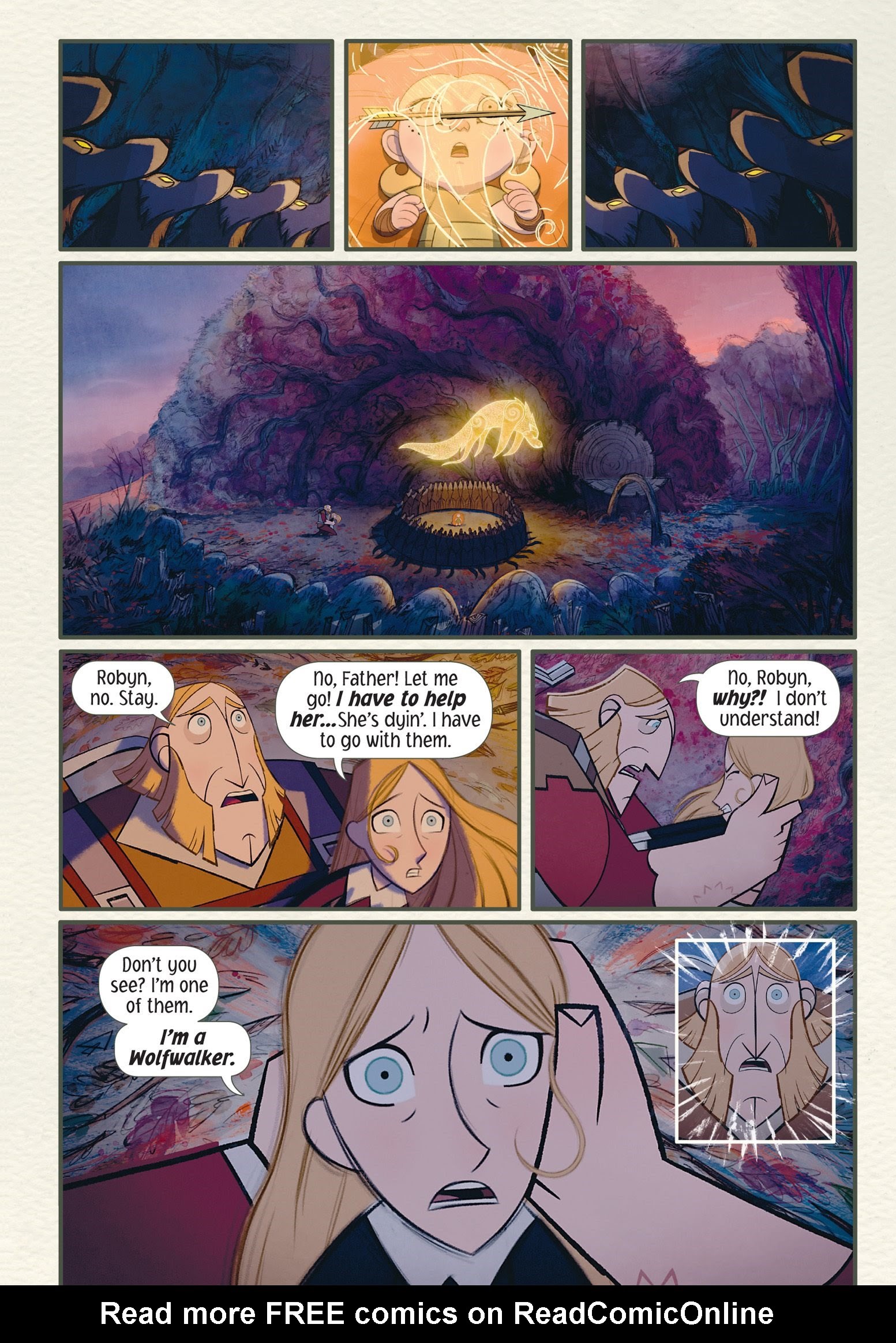 Read online Wolfwalkers: The Graphic Novel comic -  Issue # TPB (Part 3) - 22