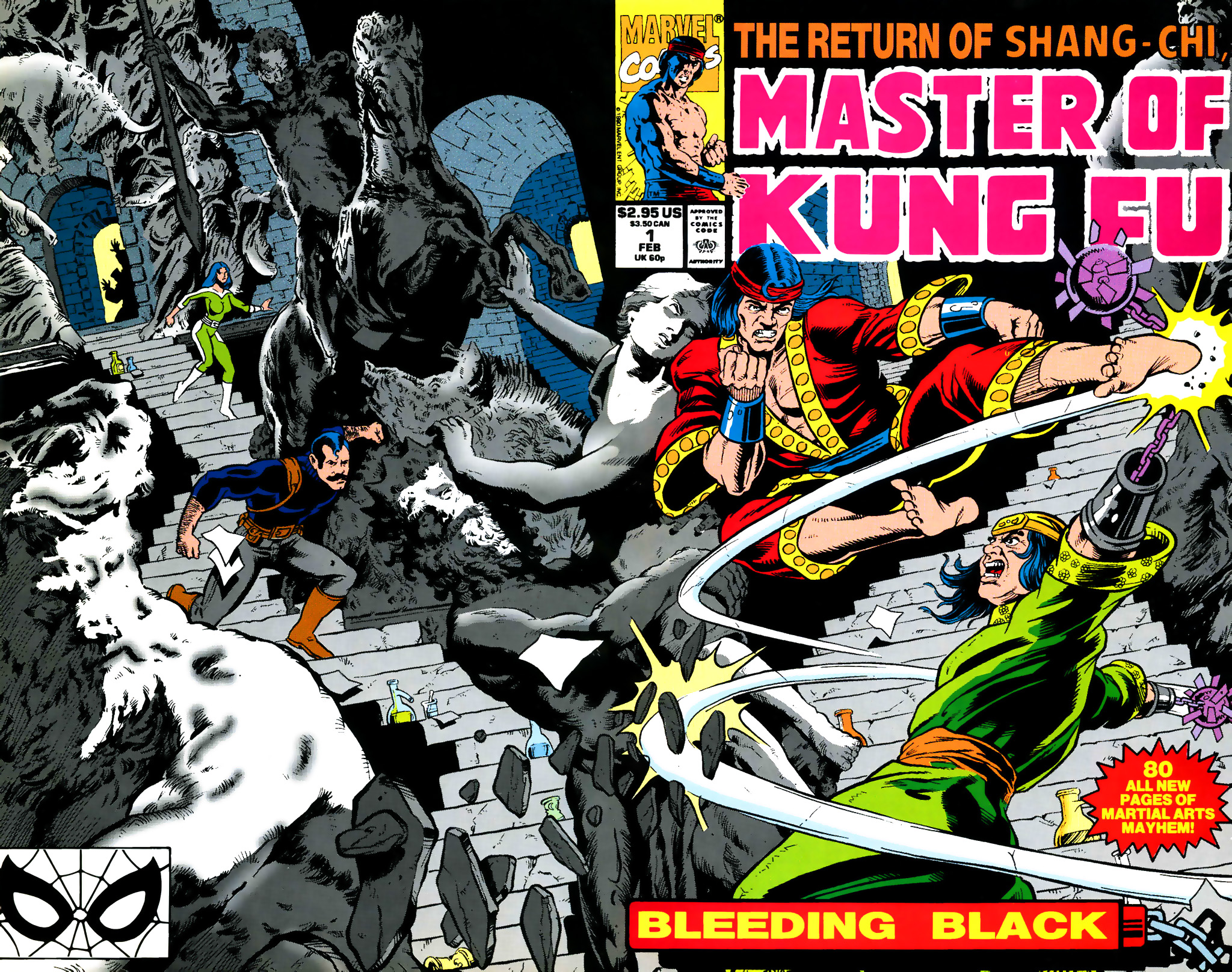 Read online Master of Kung Fu: Bleeding Black comic -  Issue # Full - 1