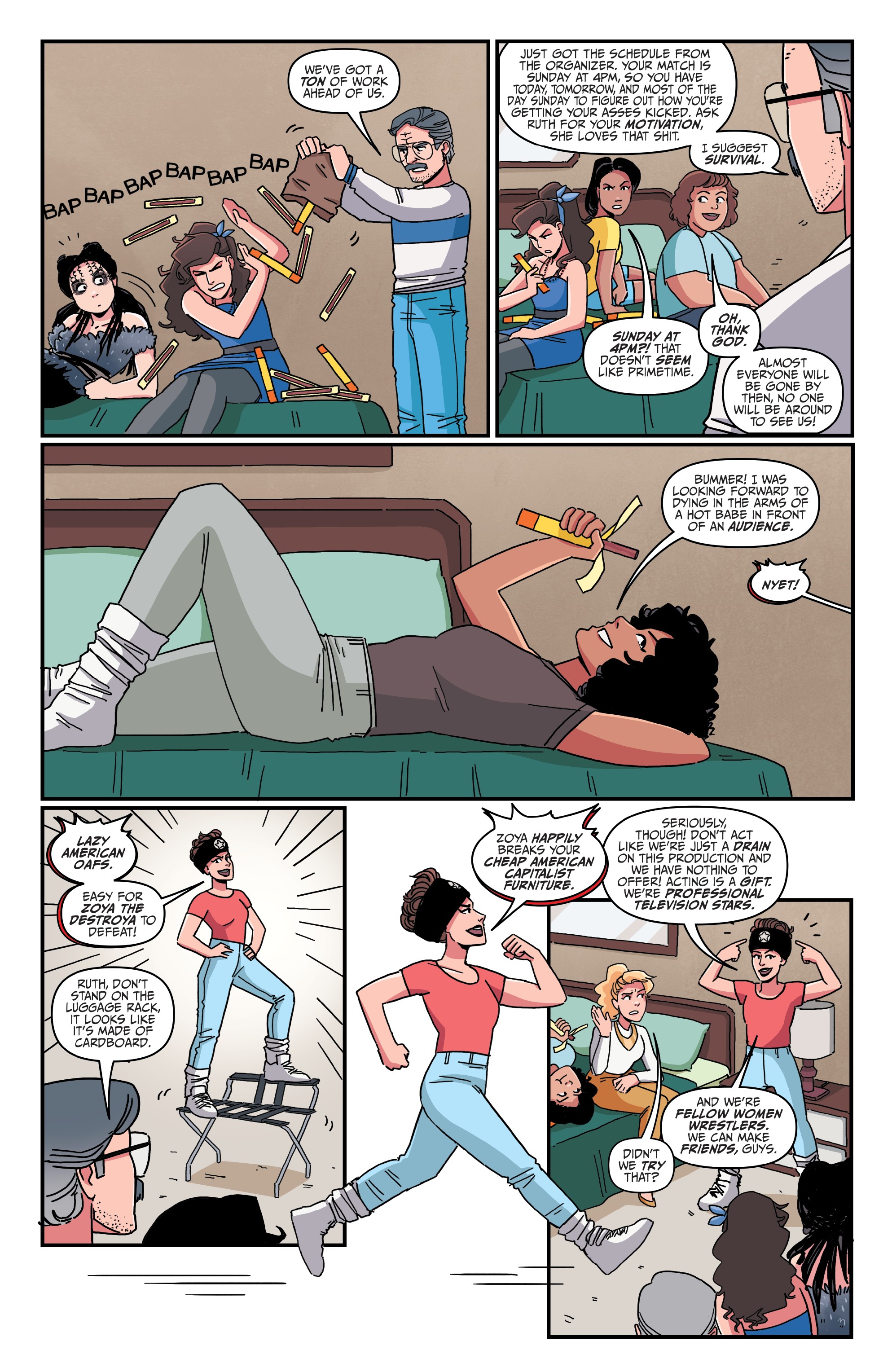 Read online GLOW comic -  Issue #2 - 9