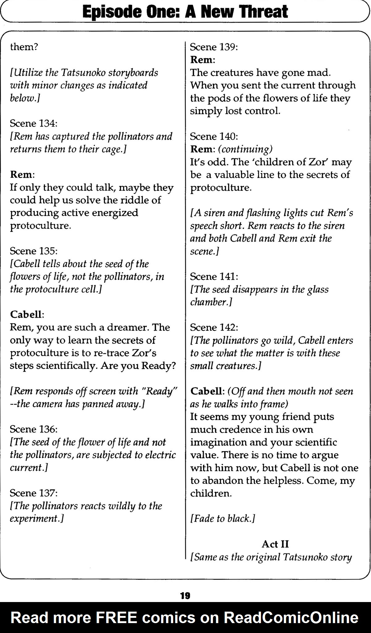 Read online Robotech II: The Sentinels comic -  Issue # _Script Book 1 - 23