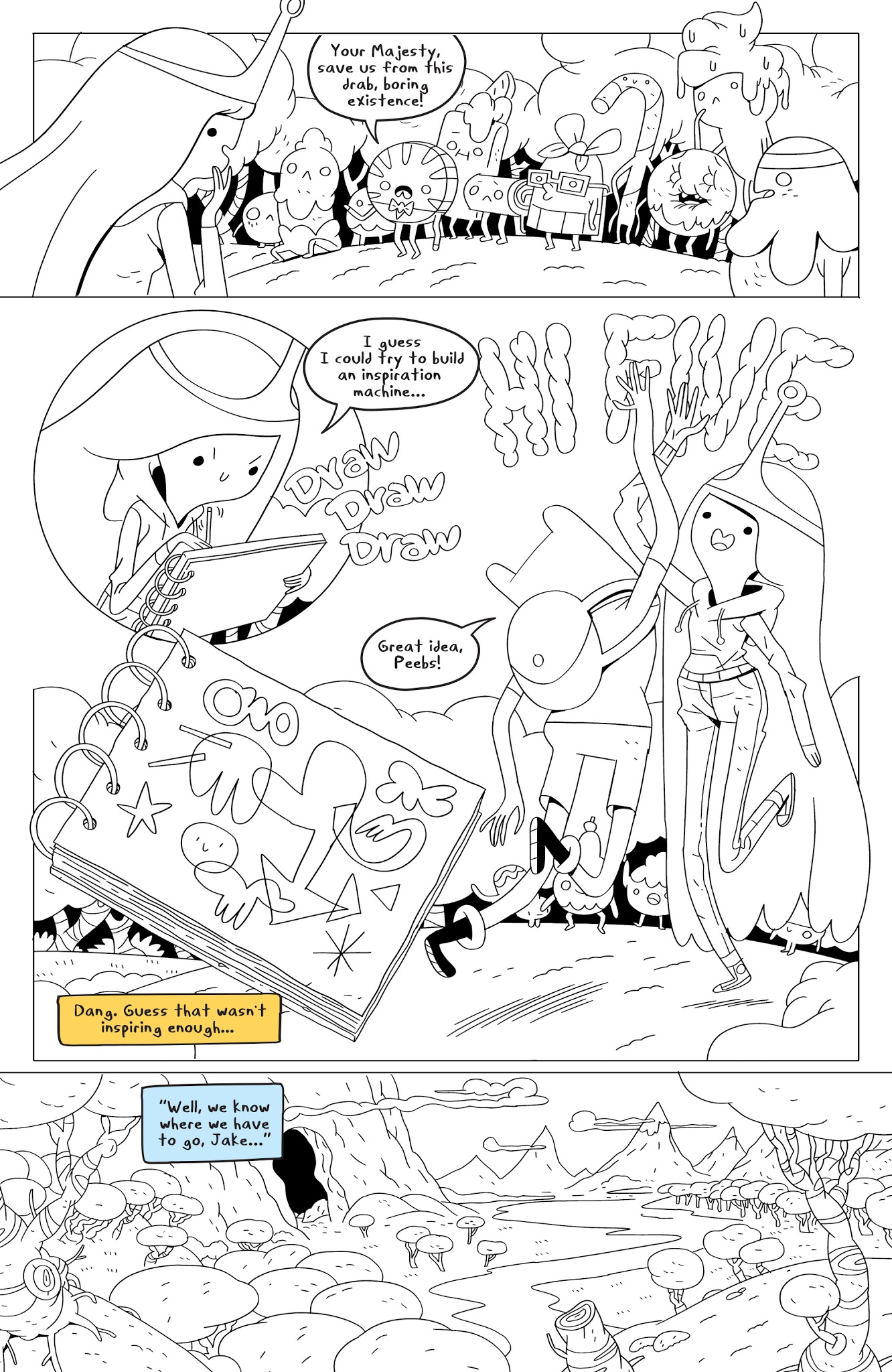 Read online Adventure Time comic -  Issue #74 - 8