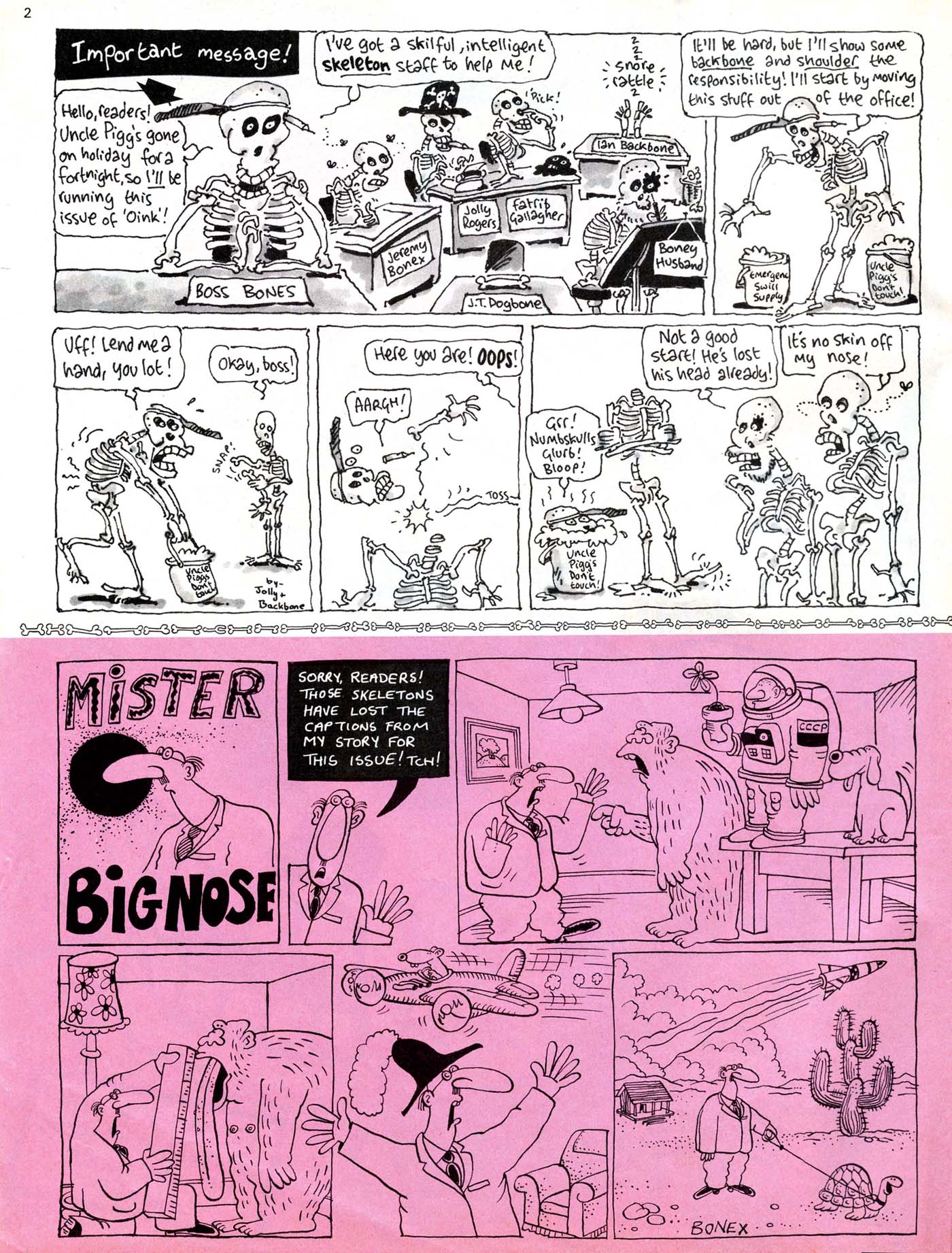 Read online Oink! comic -  Issue #8 - 2