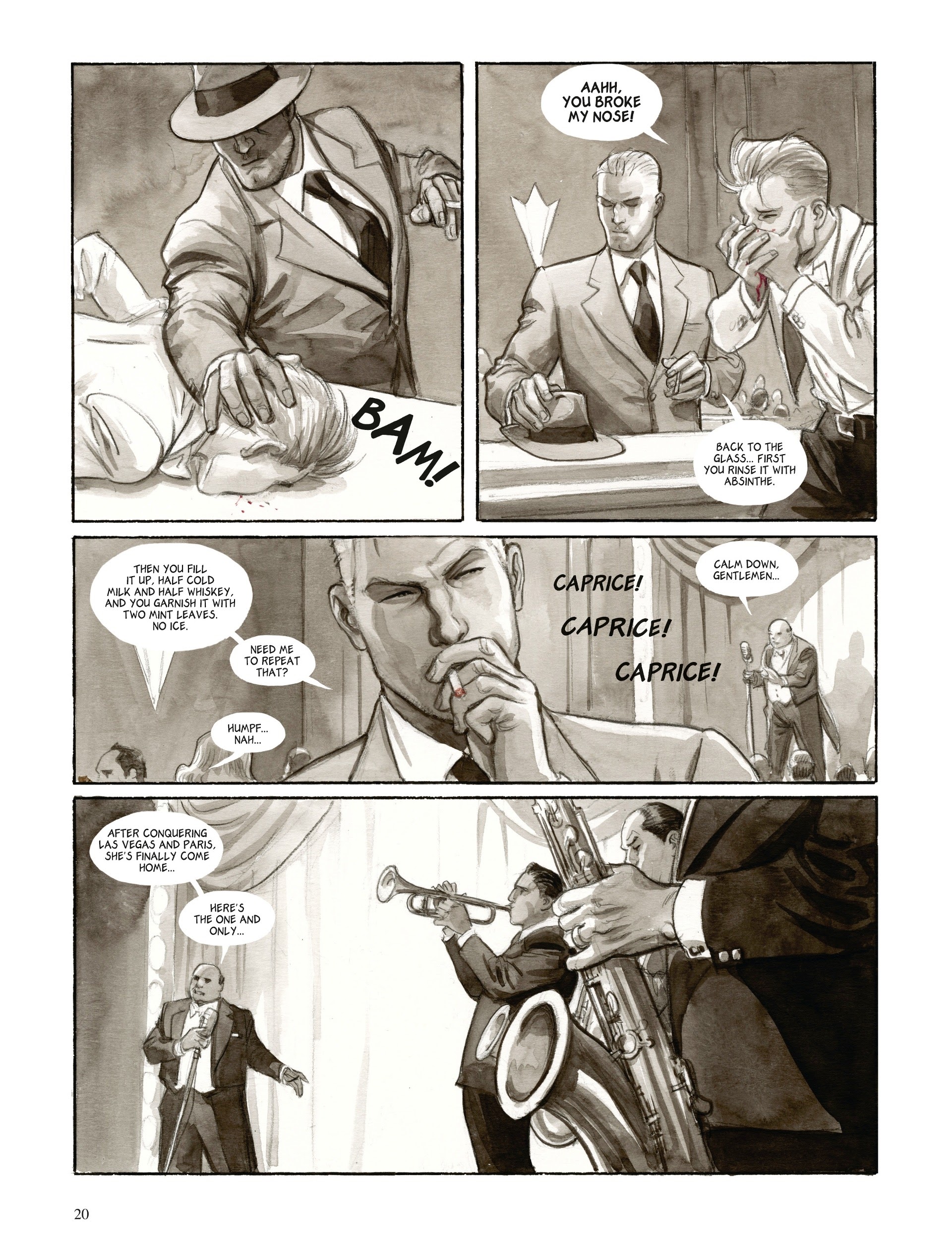 Read online Noir Burlesque comic -  Issue #1 - 19