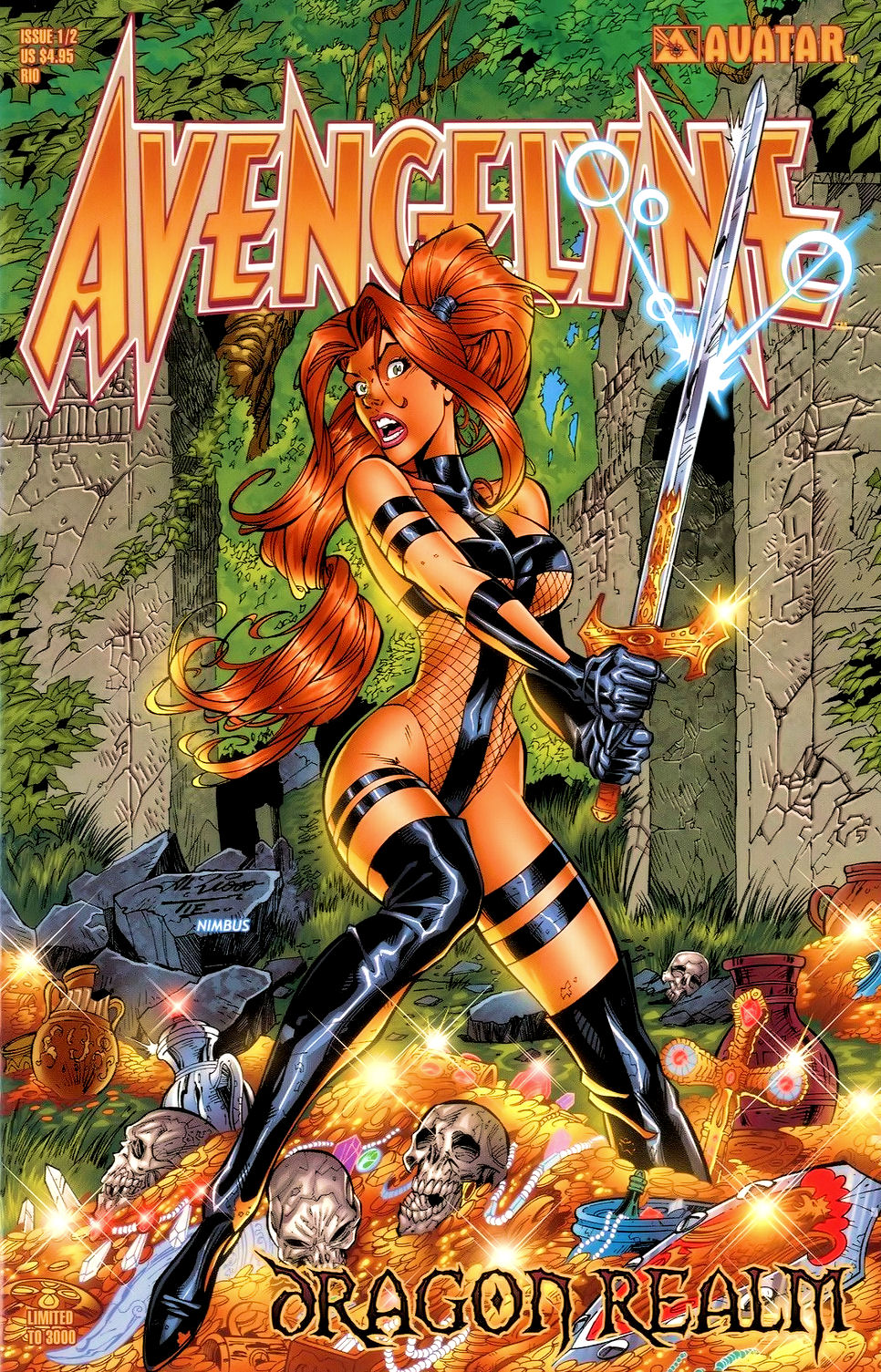 Read online Avengelyne: Dragon Realm comic -  Issue #0.5 - 1
