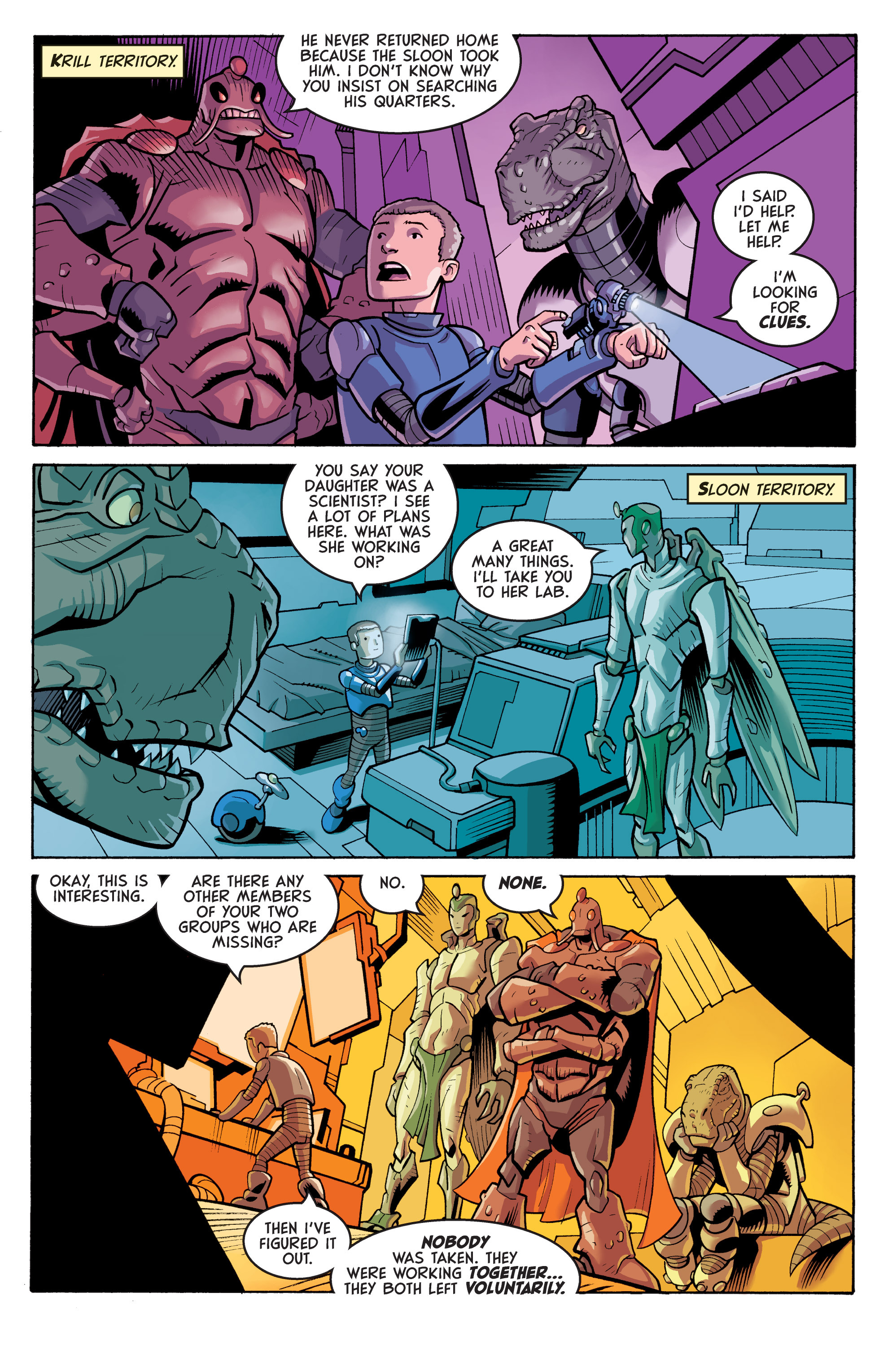 Read online Super Dinosaur (2011) comic -  Issue #16 - 21