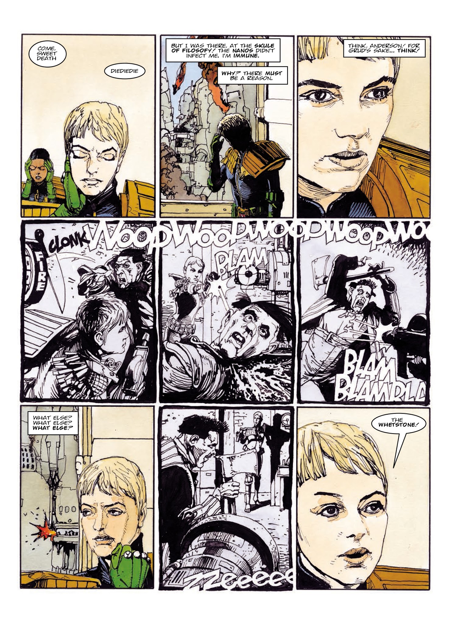 Read online Judge Anderson: The Psi Files comic -  Issue # TPB 4 - 260