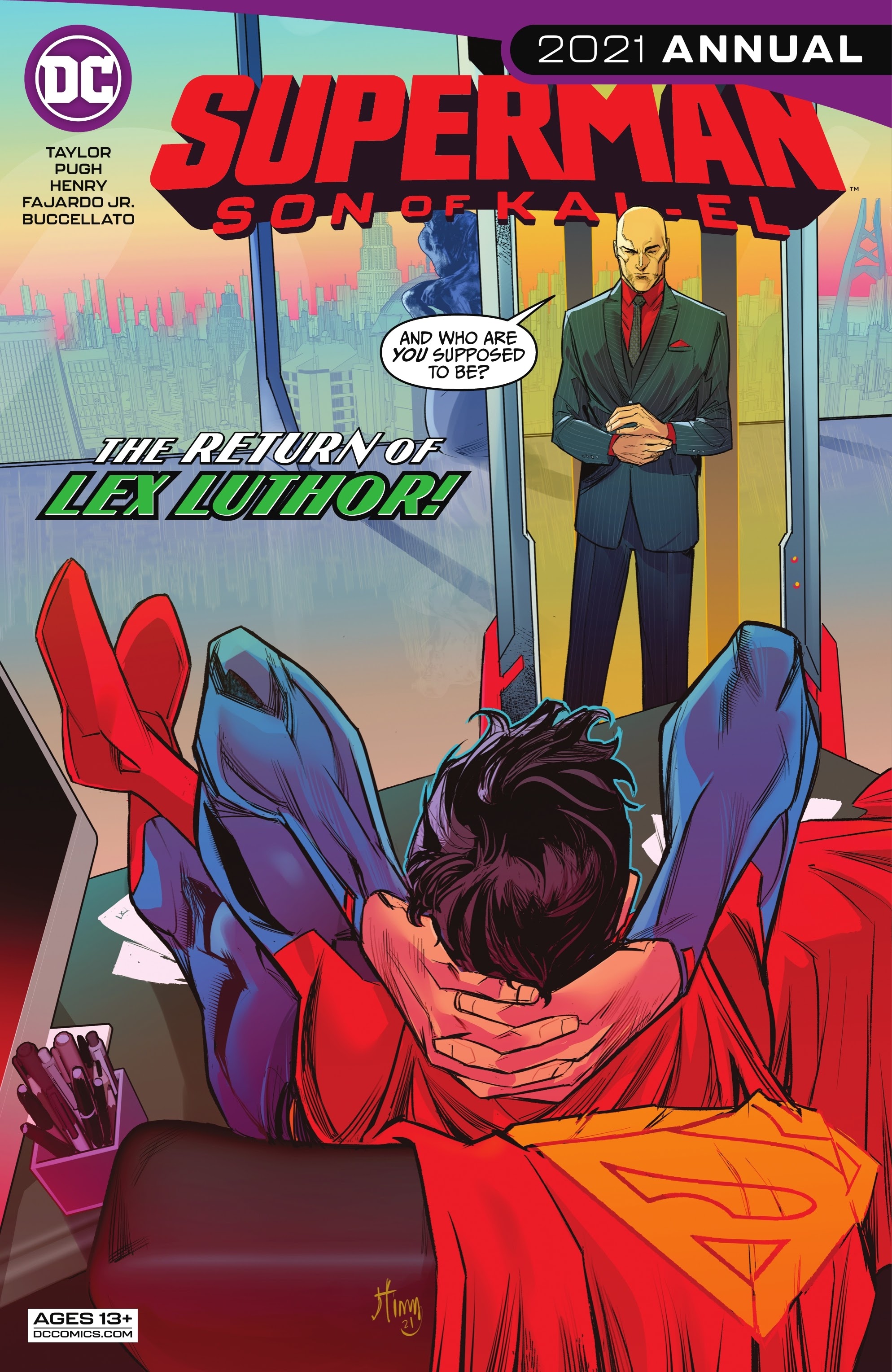 Read online Superman: Son of Kal-El comic -  Issue # _2021 Annual - 1