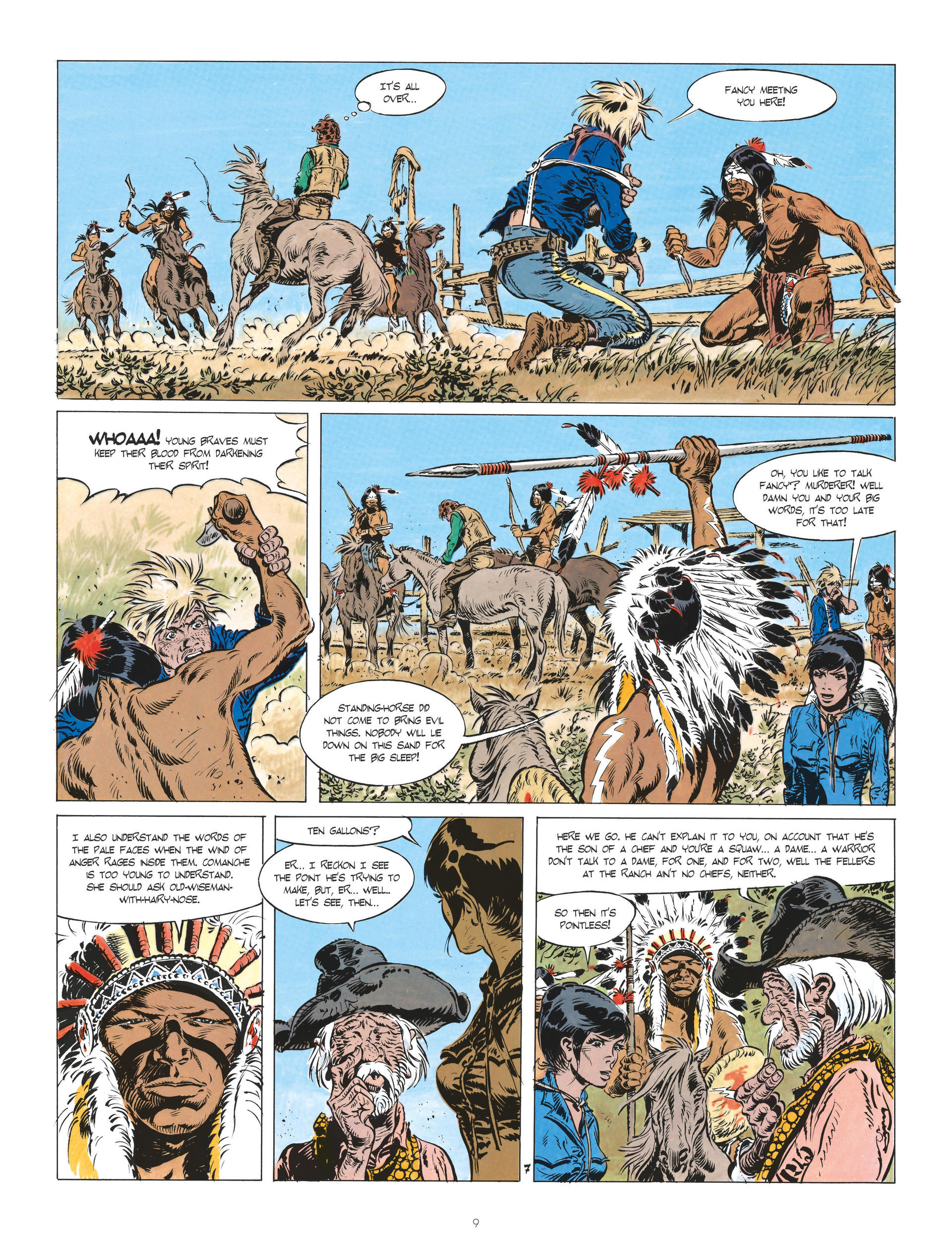 Read online Comanche comic -  Issue #2 - 9