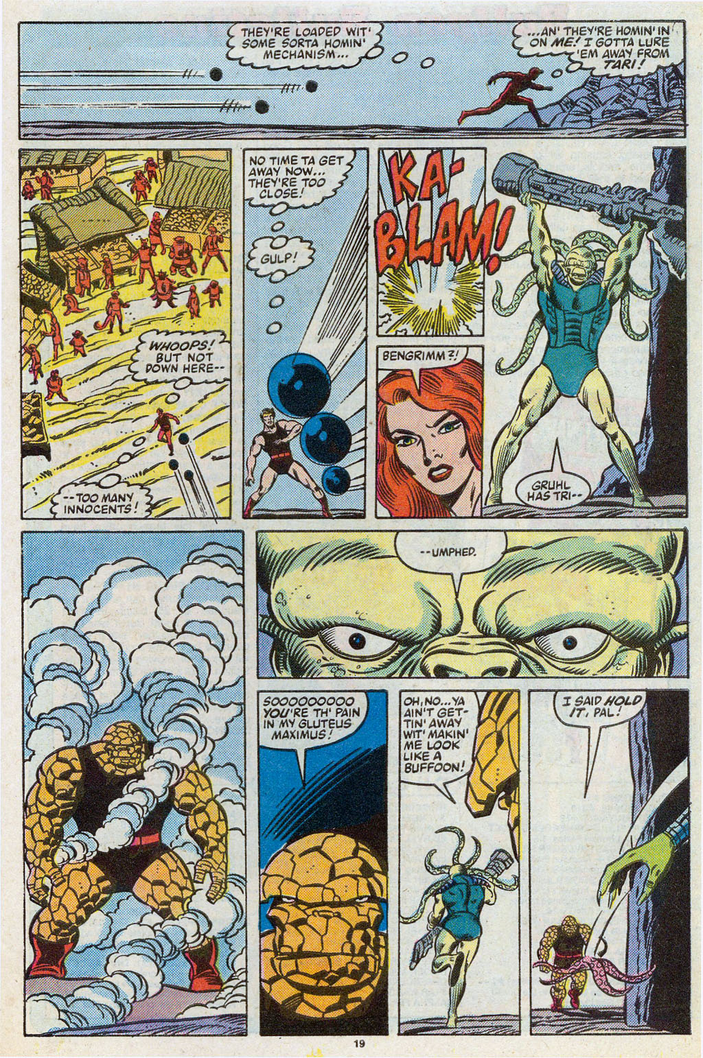 Read online The Thing comic -  Issue #15 - 20
