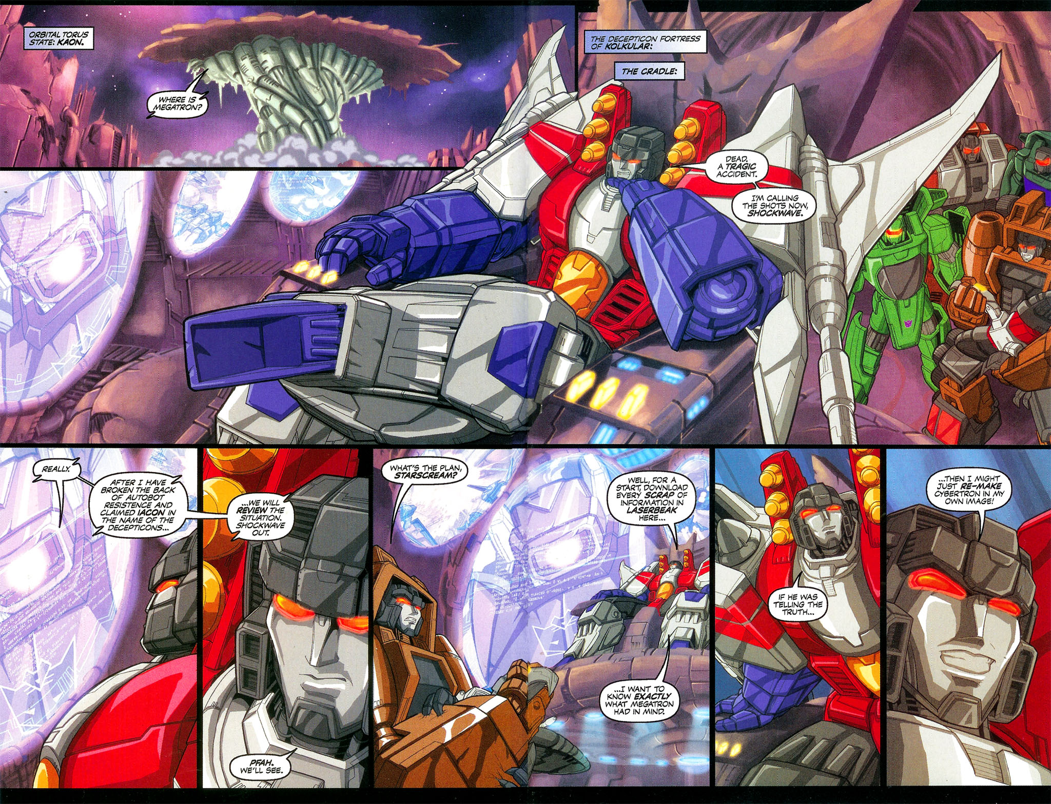 Read online Transformers: The War Within comic -  Issue #4 - 5