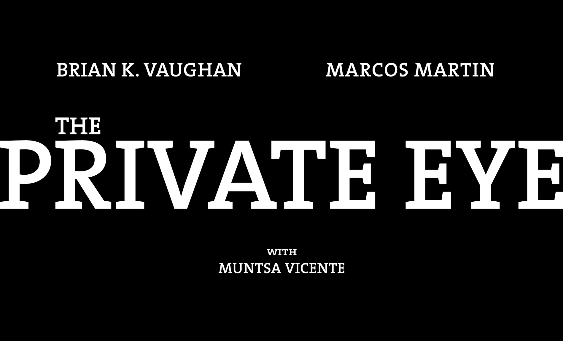 Read online The Private Eye comic -  Issue # _TPB 1 - 14
