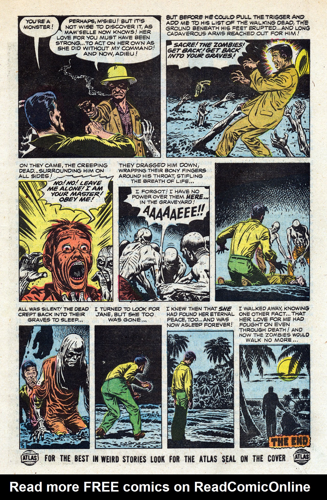 Read online Mystic (1951) comic -  Issue #27 - 7