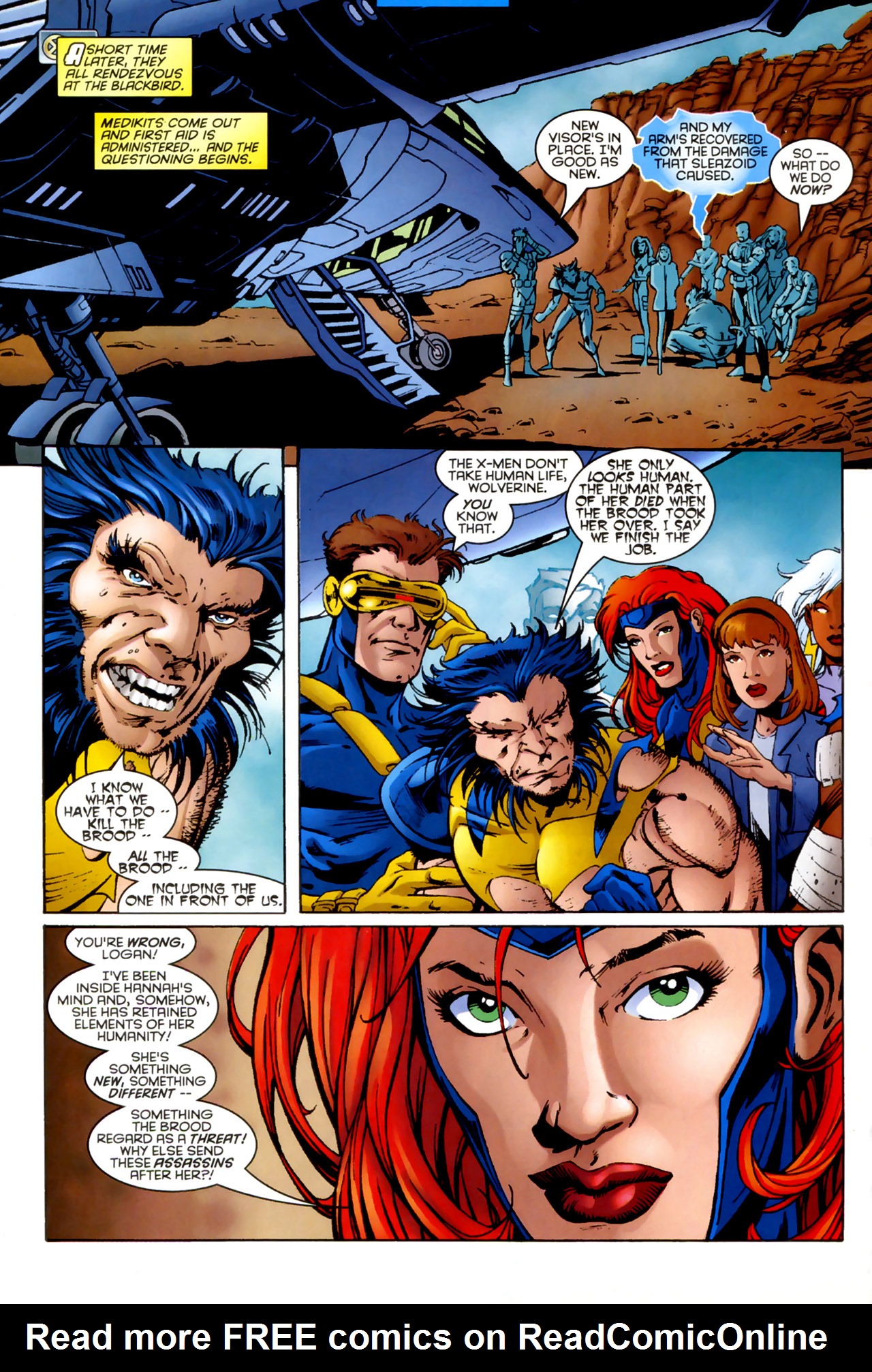 Read online X-Men vs. The Brood comic -  Issue #1 - 44