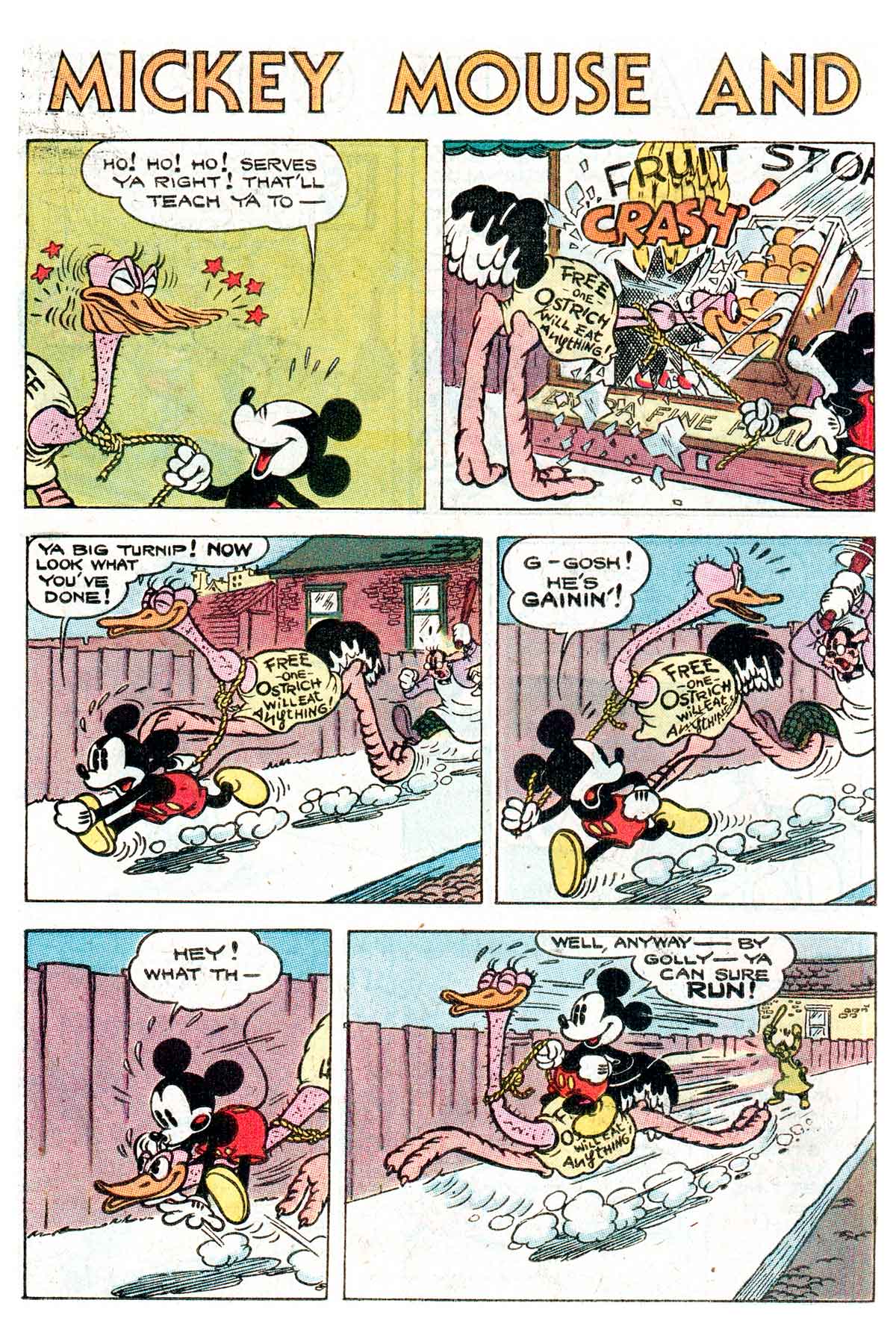 Read online Walt Disney's Mickey Mouse comic -  Issue #241 - 16