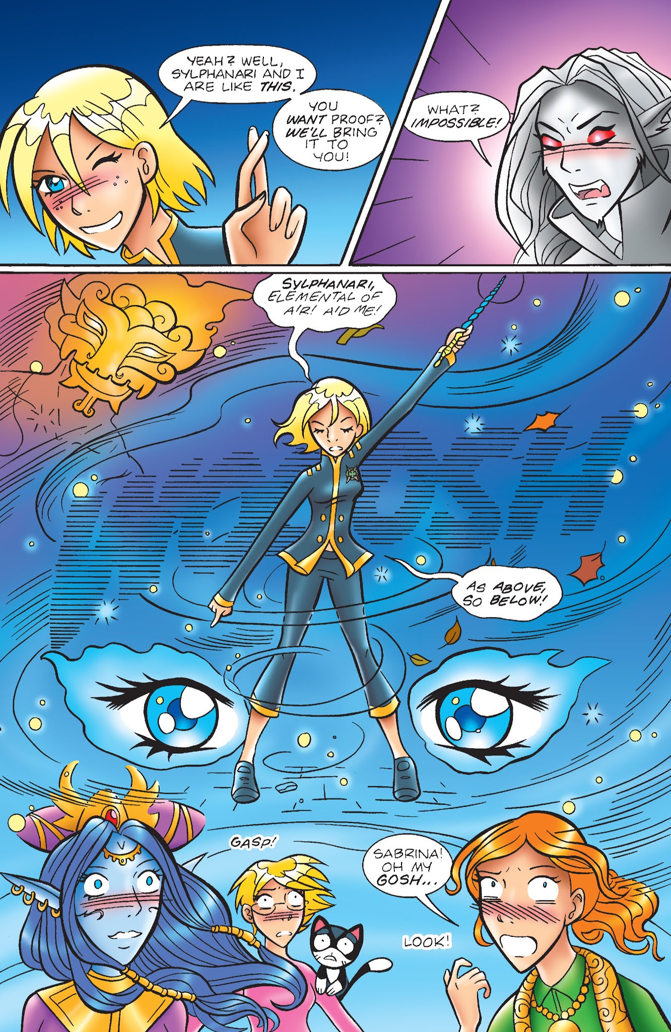 Read online Sabrina the Teenage Witch (2000) comic -  Issue #100 - 15