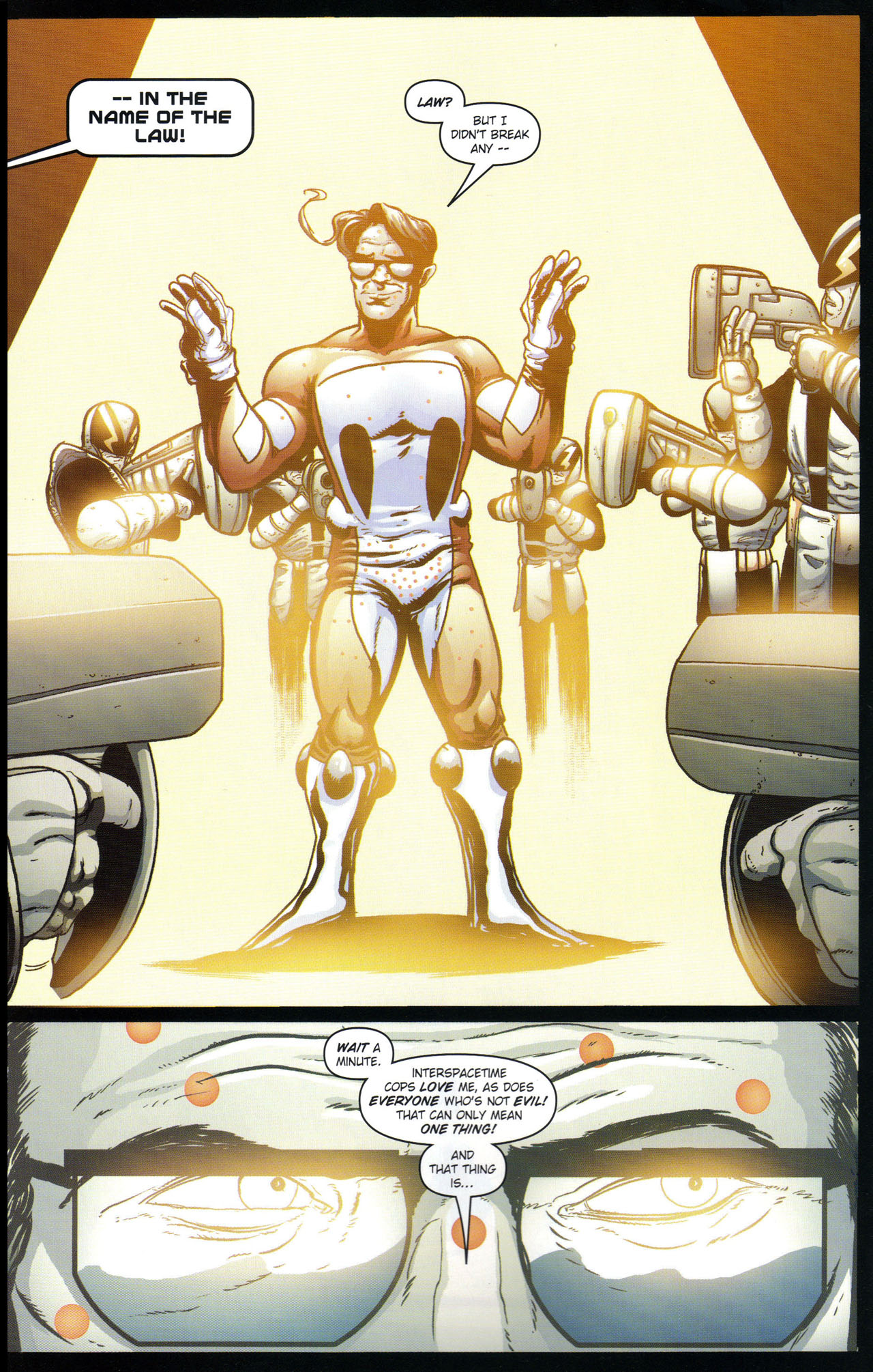 Read online Stephen Colbert's Tek Jansen comic -  Issue #4 - 6