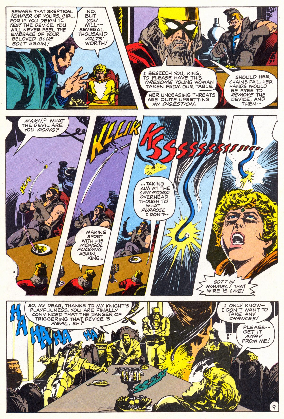 Read online Captain Thunder and Blue Bolt comic -  Issue #10 - 11