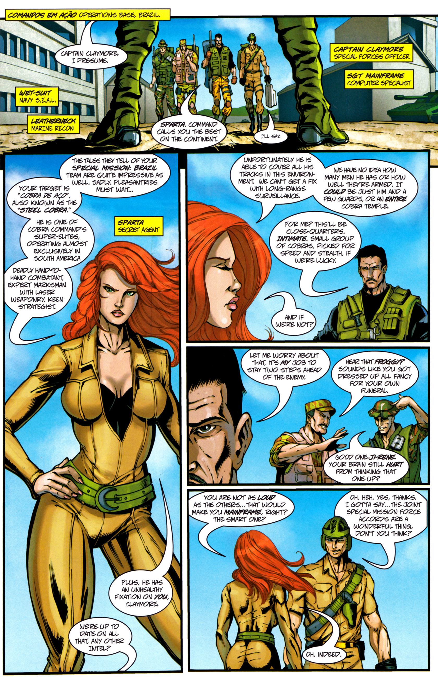Read online G.I. Joe vs. Cobra JoeCon Special comic -  Issue #4 - 5