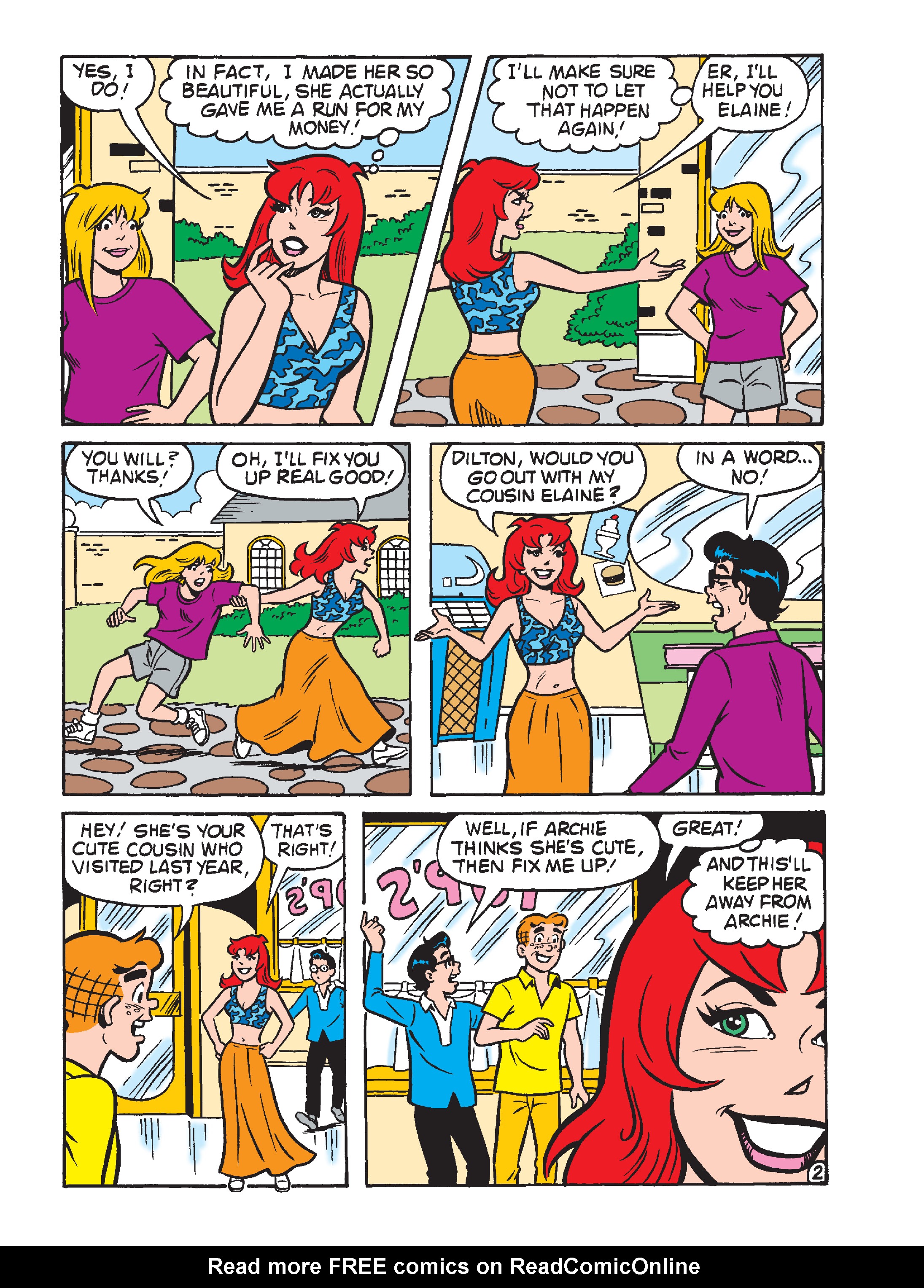 Read online World of Betty & Veronica Digest comic -  Issue #15 - 162
