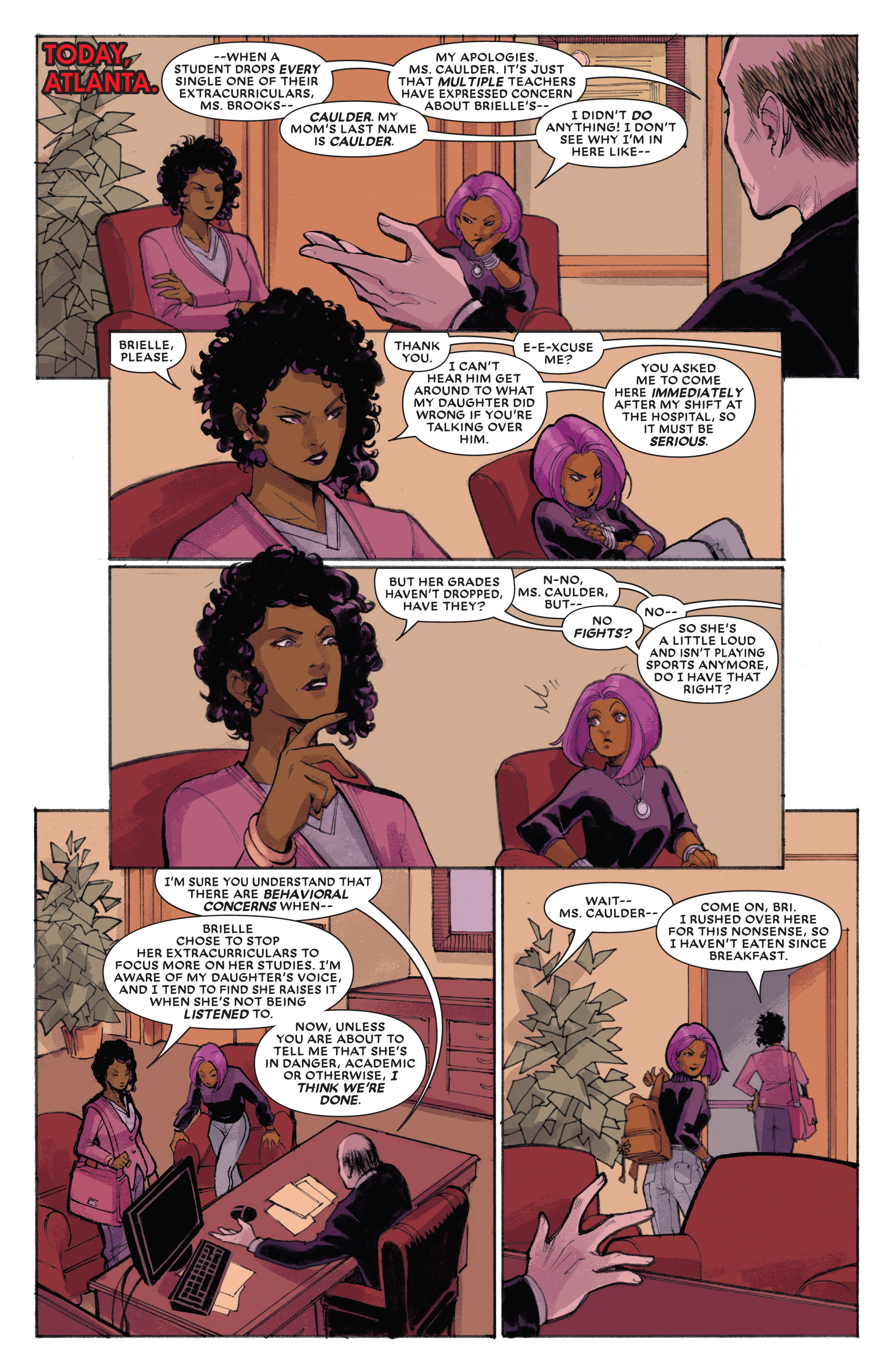 Read online Bloodline: Daughter of Blade comic -  Issue #1 - 5
