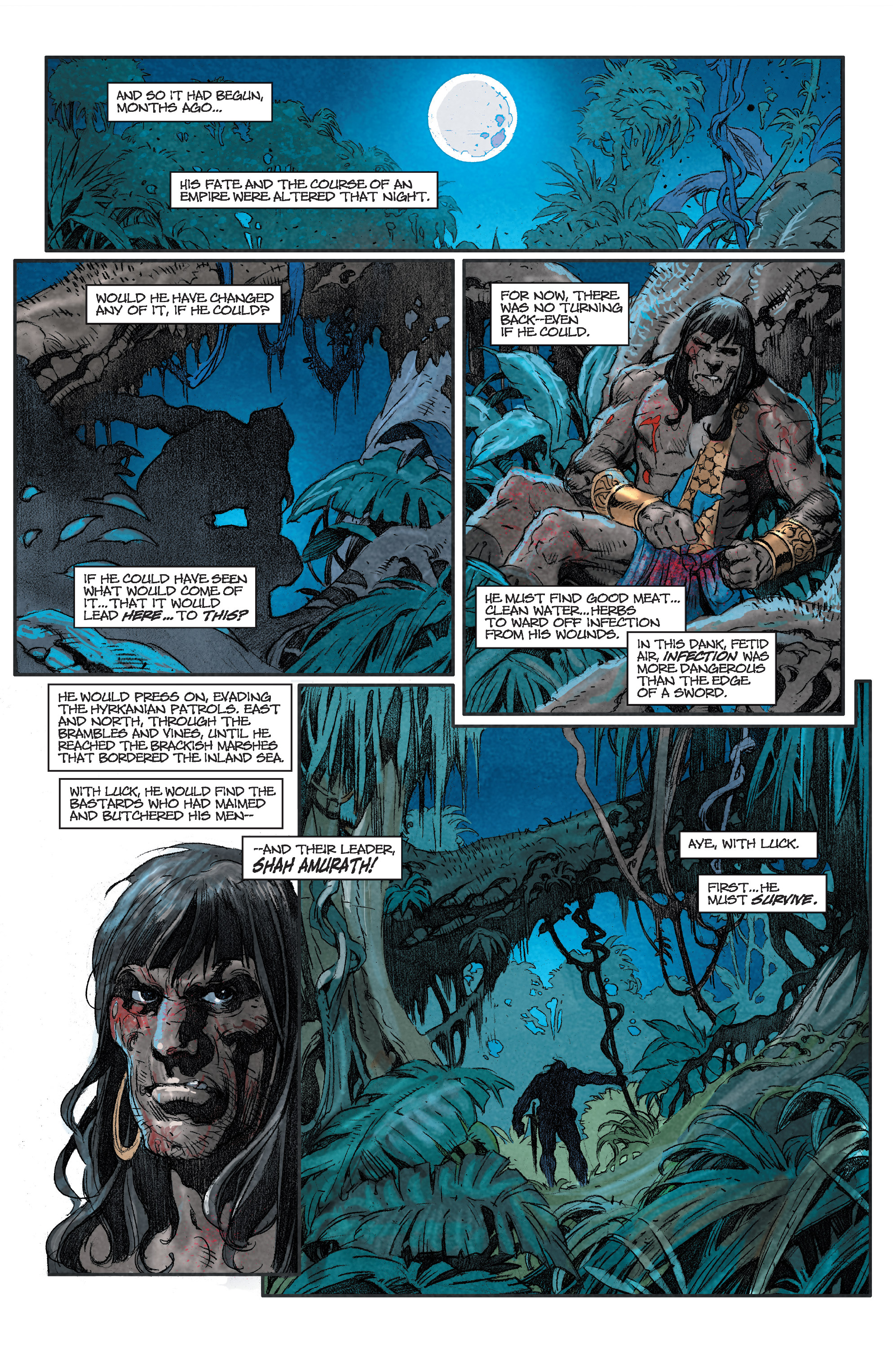 Read online Conan Chronicles Epic Collection comic -  Issue # TPB The Battle of Shamla Pass (Part 3) - 8