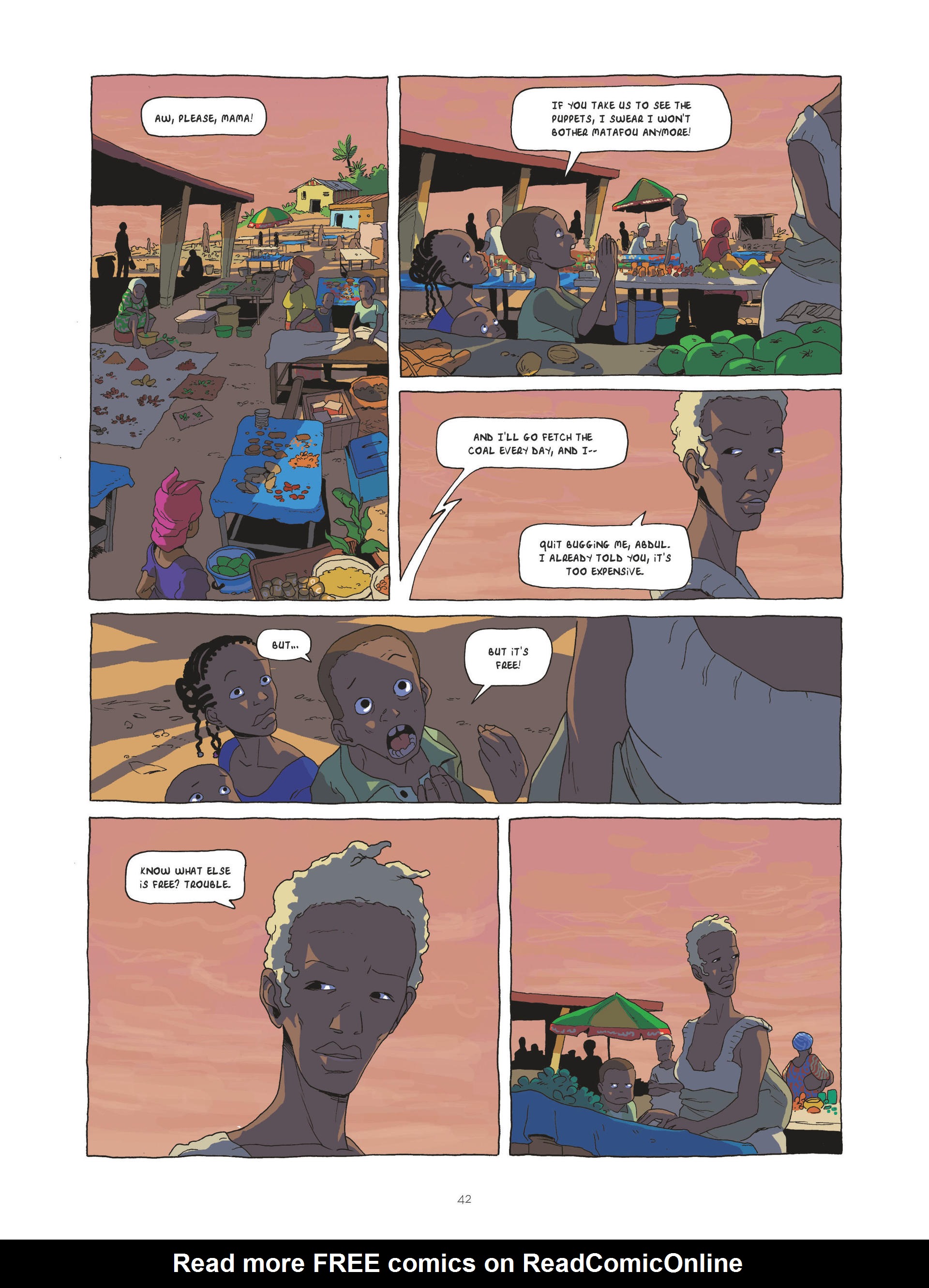 Read online Zidrou-Beuchot's African Trilogy comic -  Issue # TPB 1 - 42
