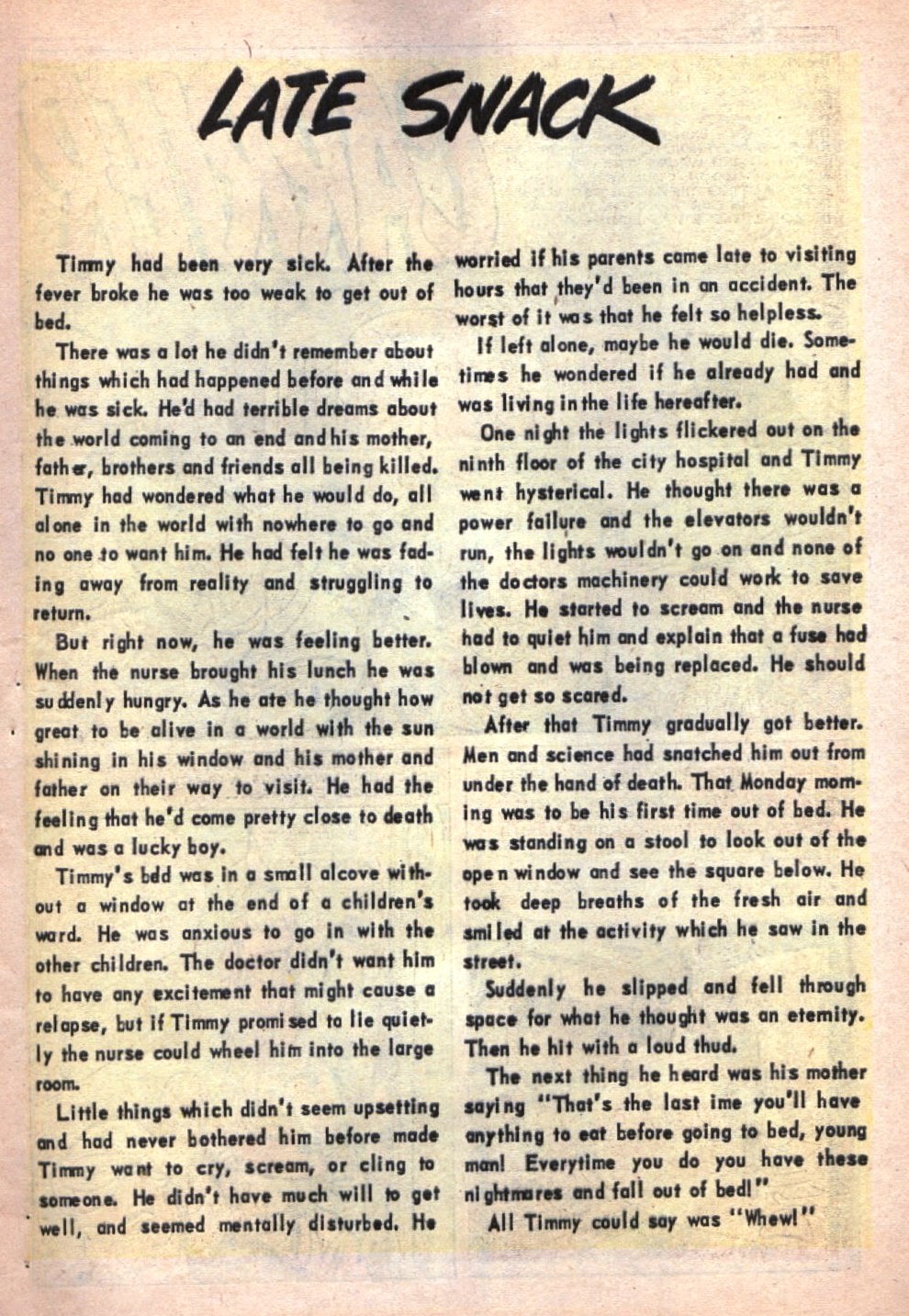 Read online Black Magic (1950) comic -  Issue #49 - 21