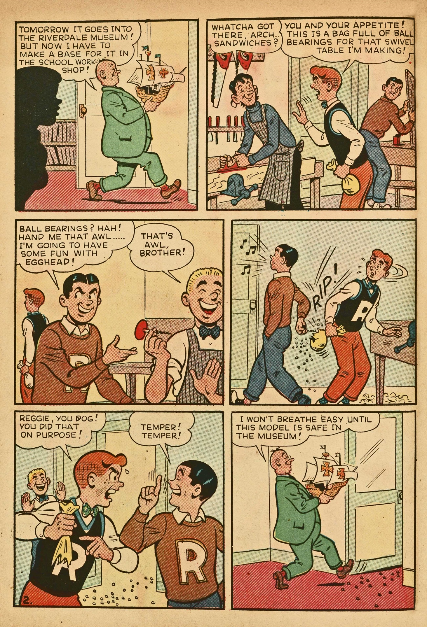 Read online Pep Comics comic -  Issue #88 - 4