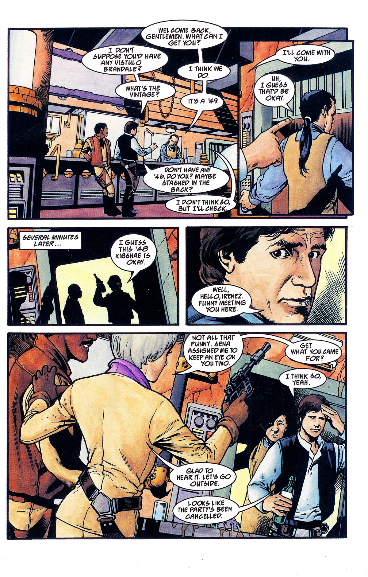 Read online Star Wars: Dark Force Rising comic -  Issue #3 - 25