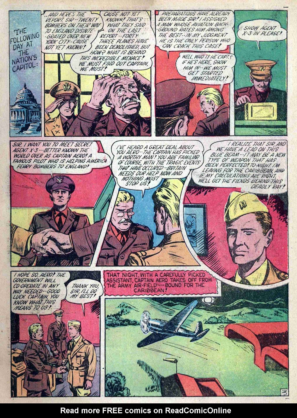 Captain Aero Comics issue 2 - Page 5