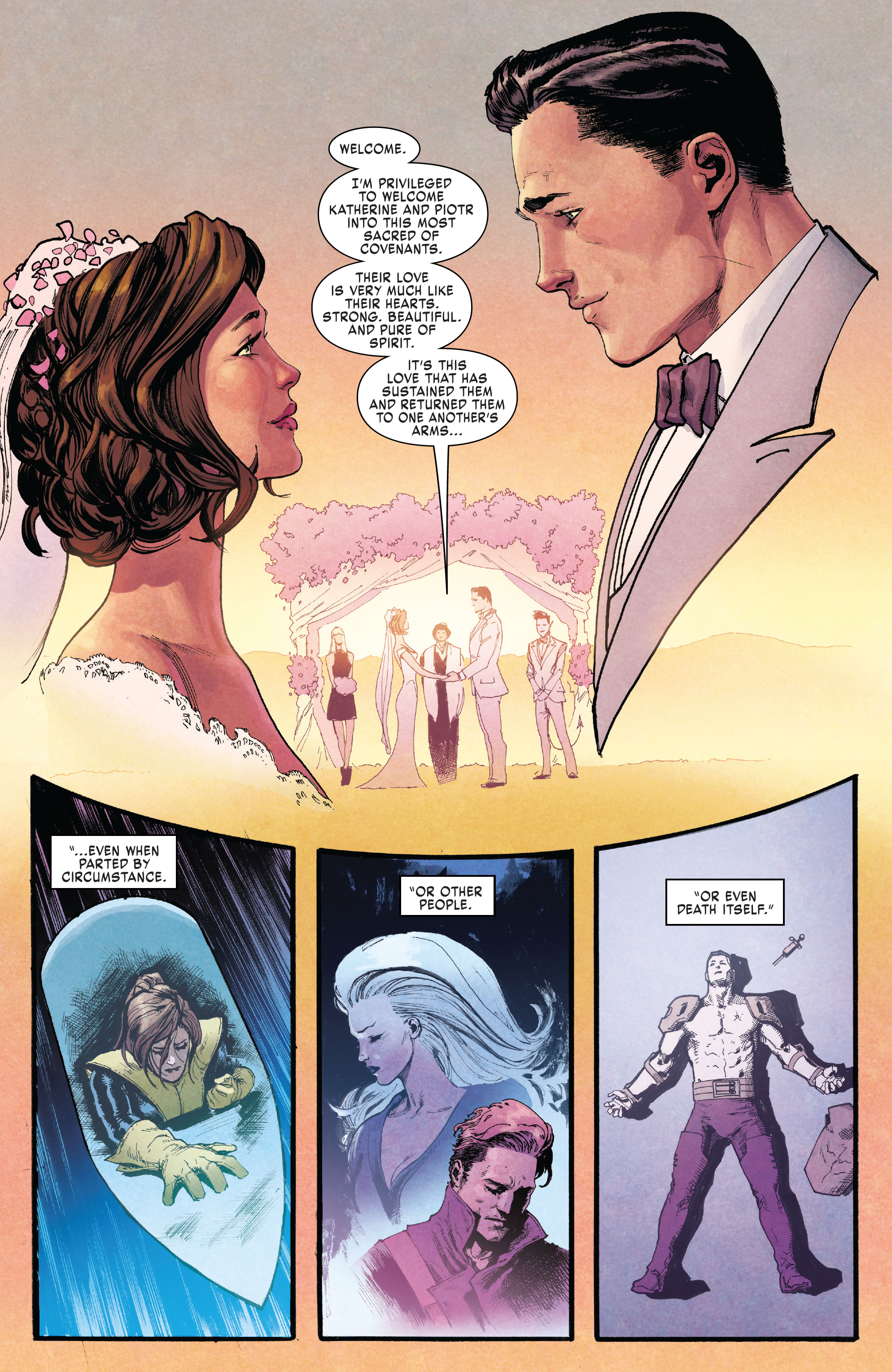 Read online X-Men Weddings comic -  Issue # TPB - 105