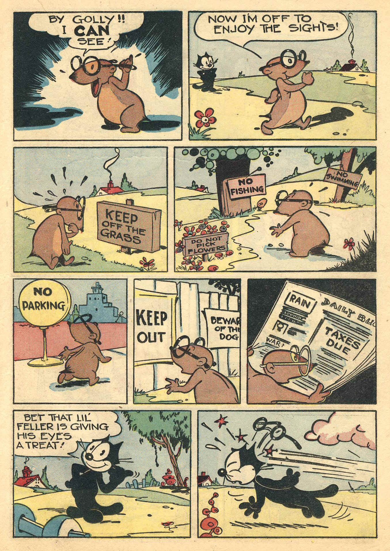 Read online Felix the Cat (1948) comic -  Issue #2 - 33