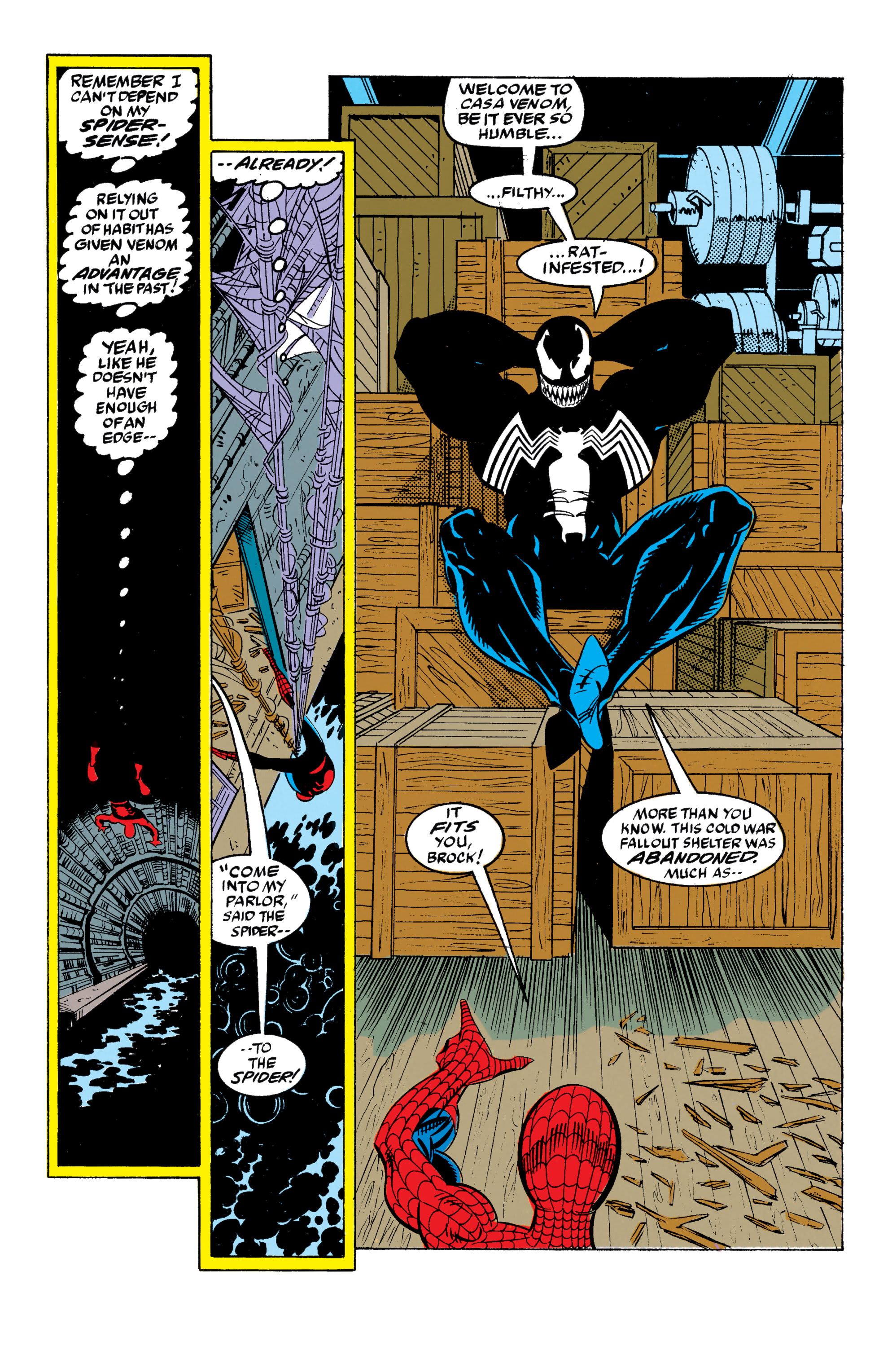 Read online The Villainous Venom Battles Spider-Man comic -  Issue # TPB - 40